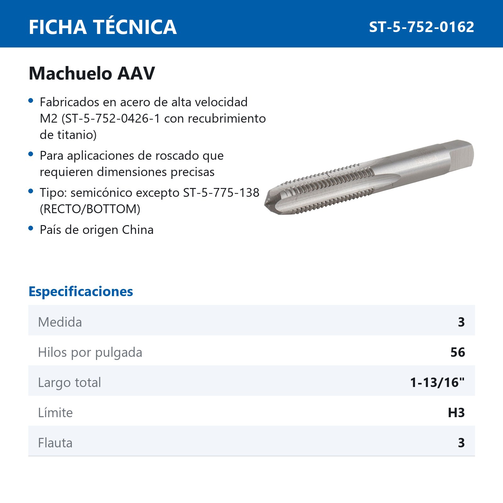 MACHUELO 3-56 AAV - Imagen 3