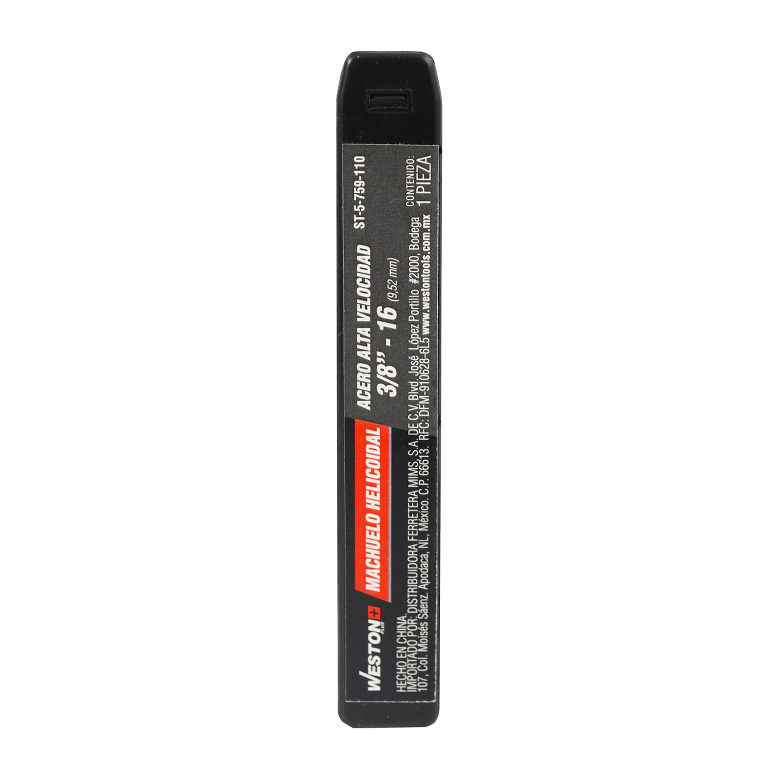 MACHUELO HELICOIDAL 3/8"-16 AAV H4 - Imagen 4