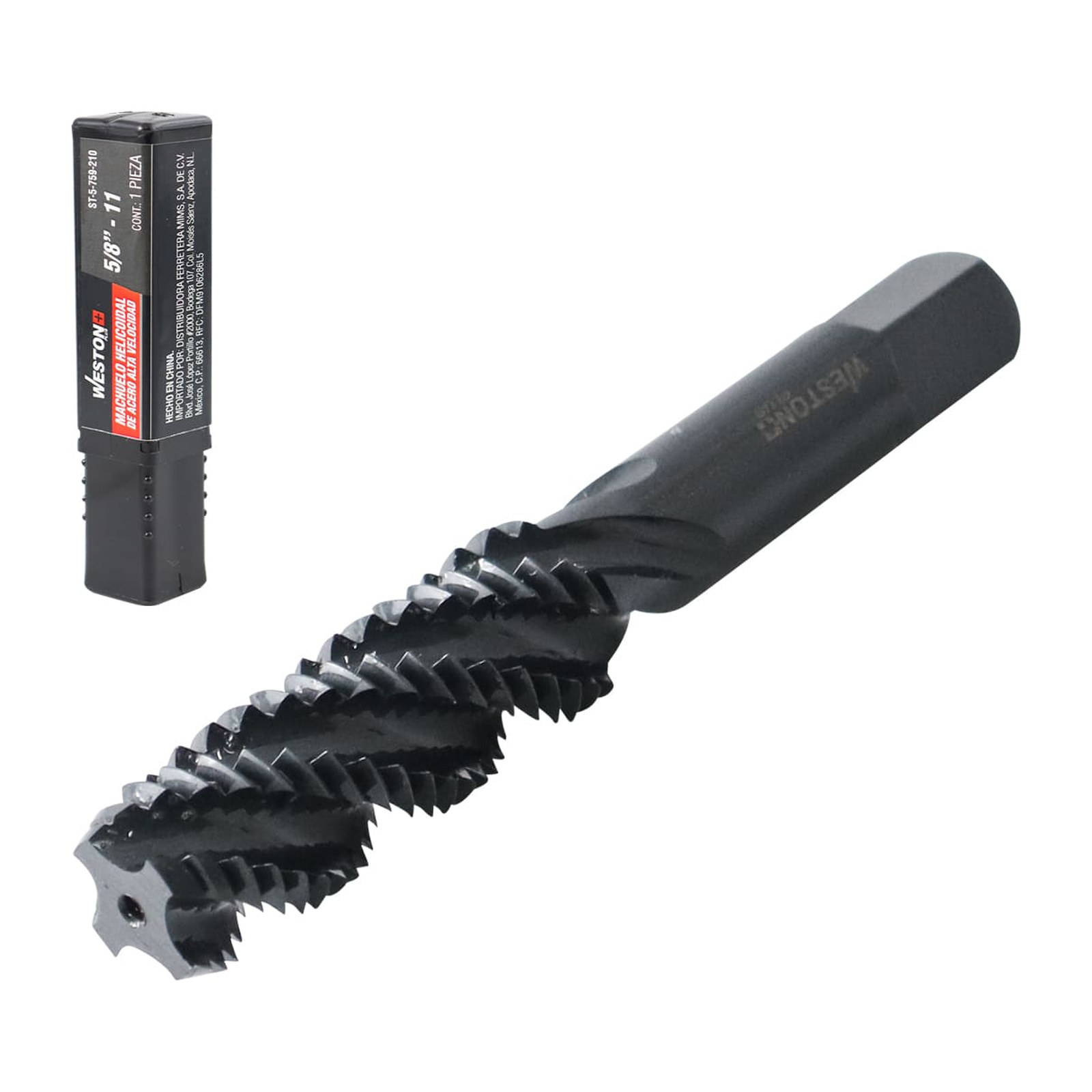 Machuelo Helicoidal 5/8"-11 H5 WESTON PLUS