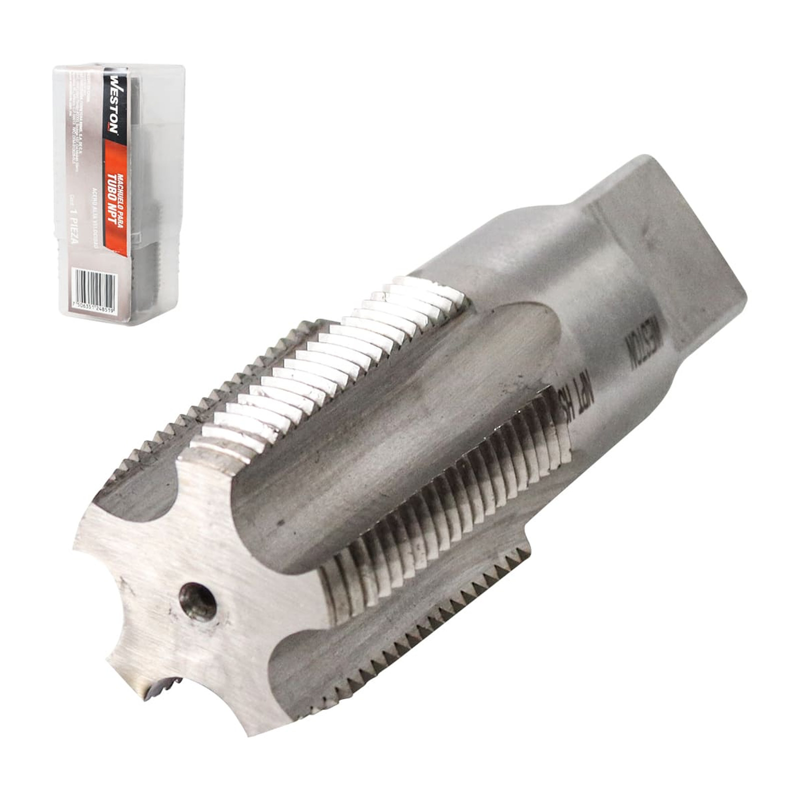 Machuelo Weston 3/4"-14 BSPP Rosca Rectificada HSS