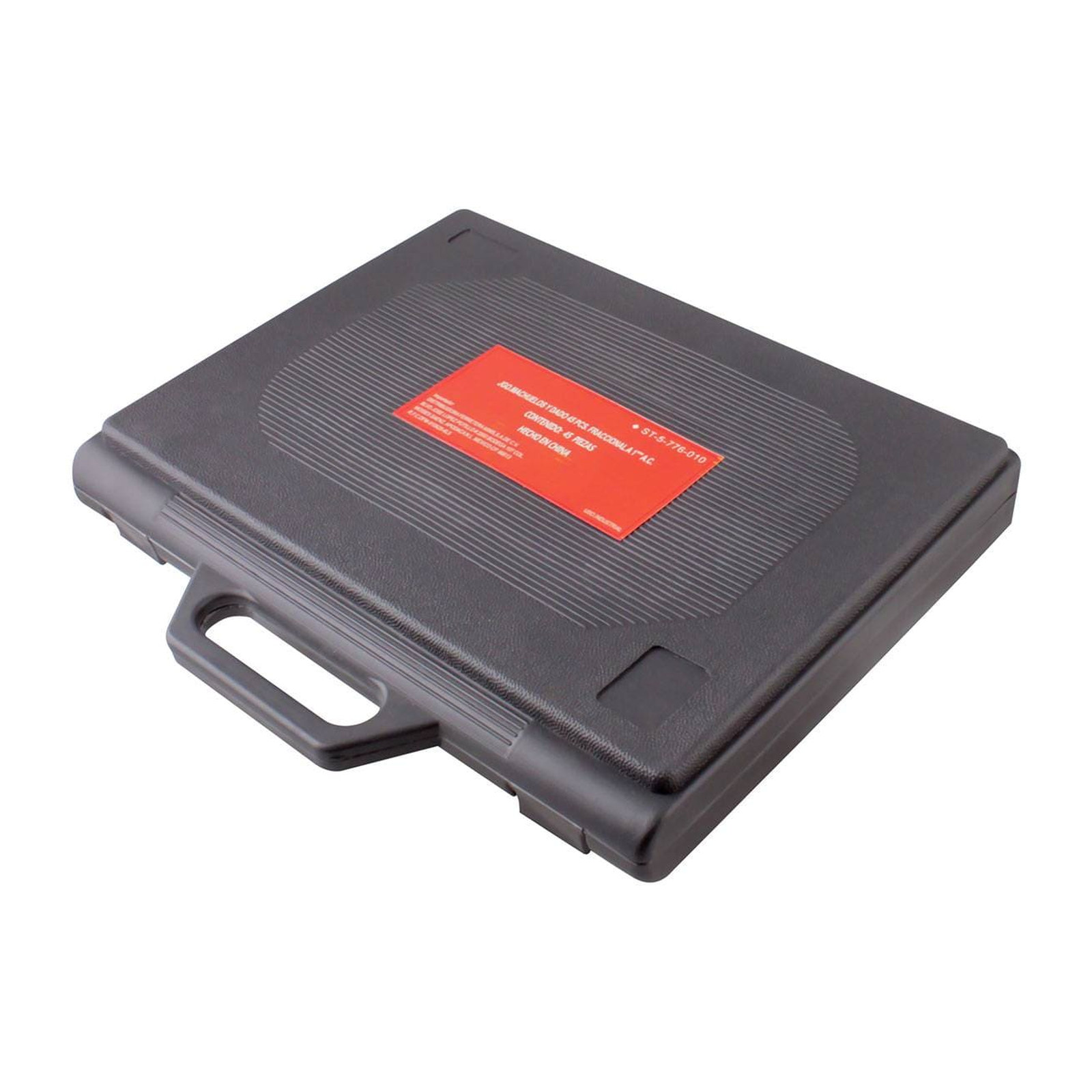 JGO.MACHUELOS Y DADO 45 PCS. FRACCIONAL ACERO AL CARBON - Imagen 2