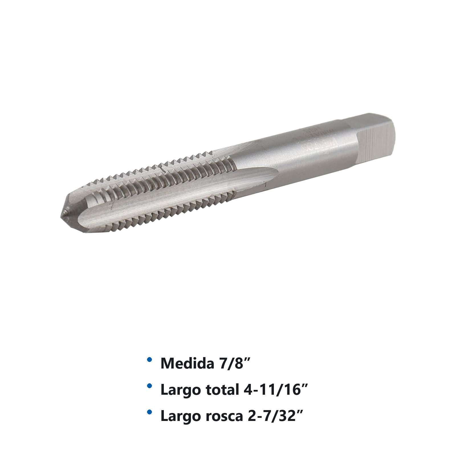 MACHUELO PLUG 7/8 X 9 A.C. - Imagen 2