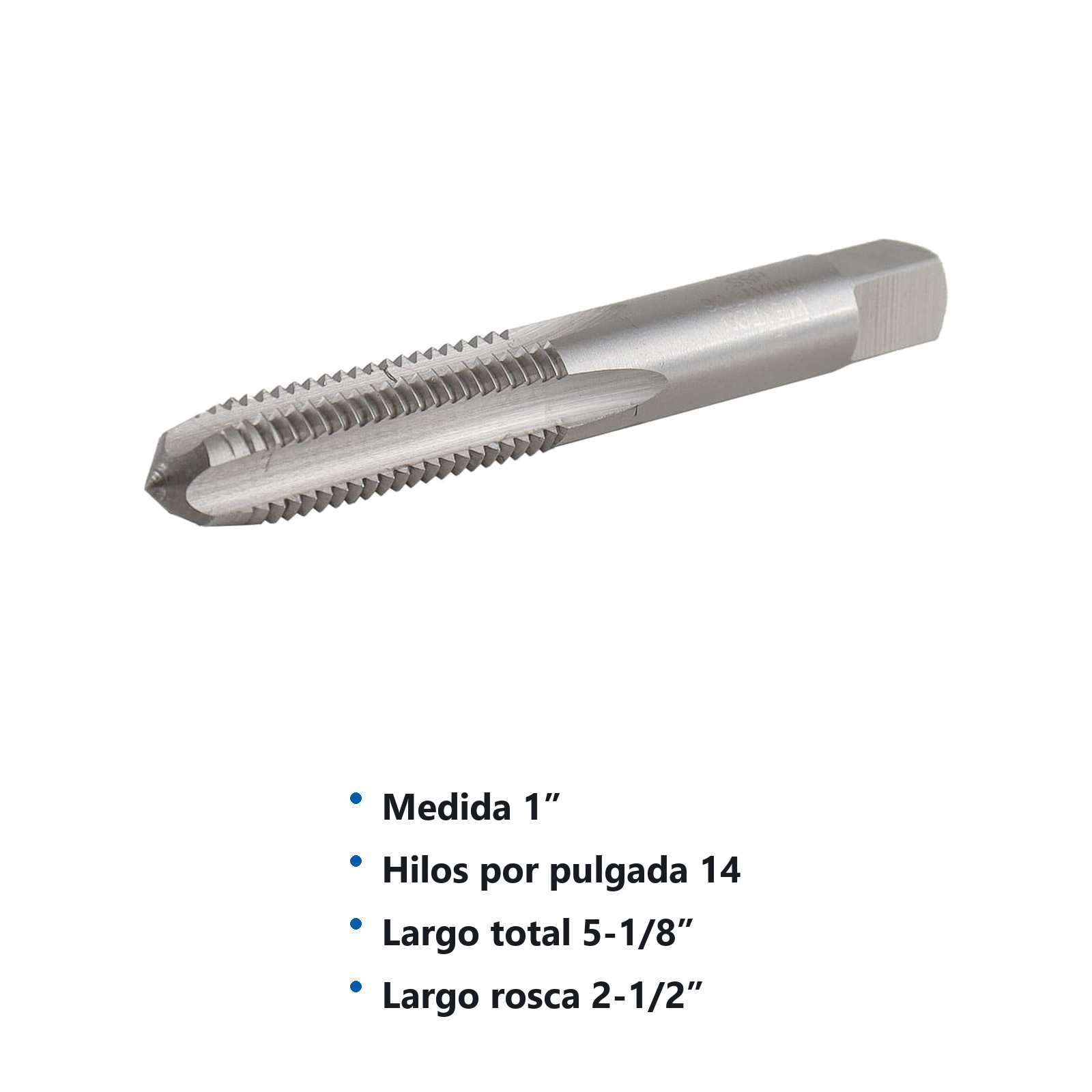 MACHUELO PLUG 1" X 14 A.C. - Imagen 2