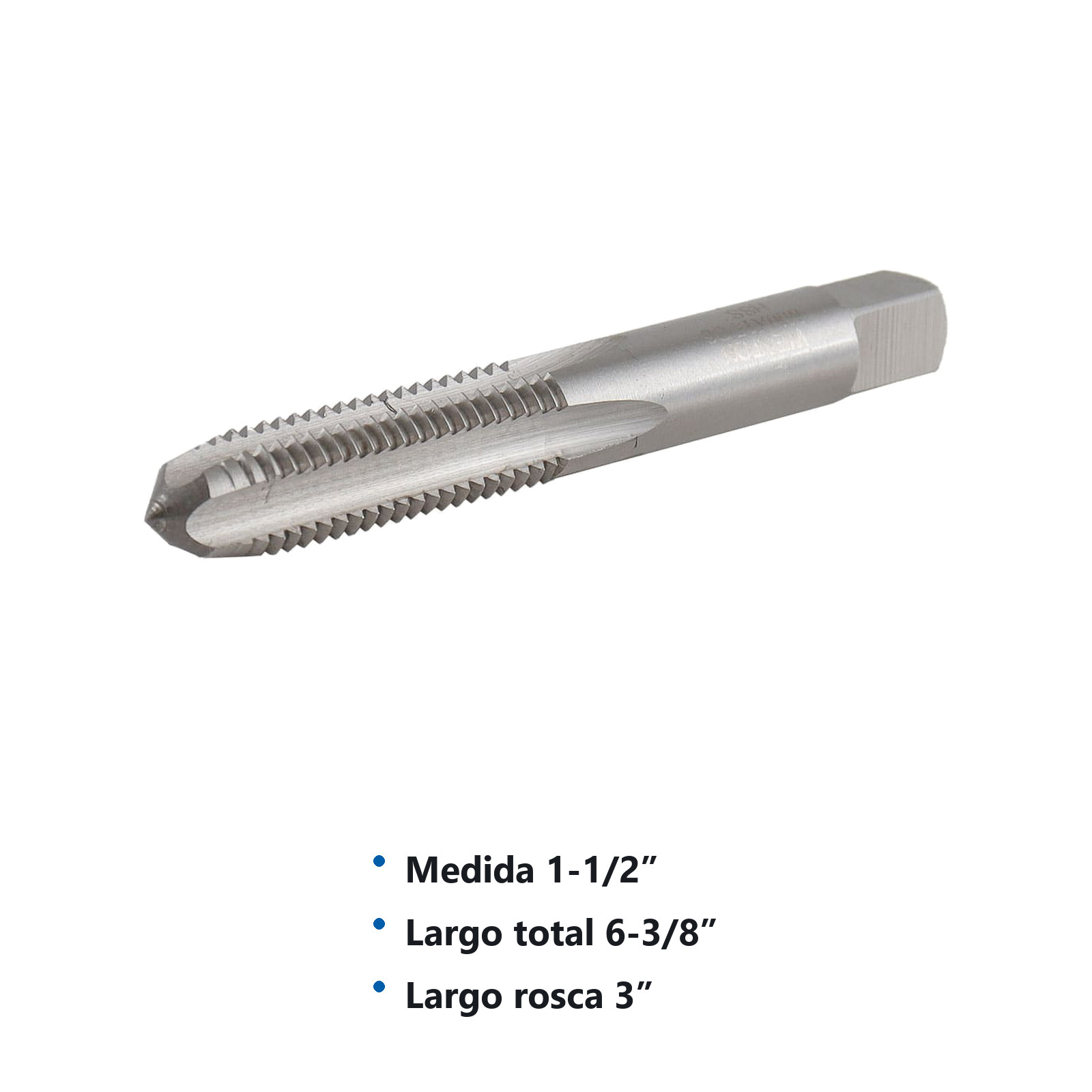 MACHUELO PLUG 1-1/2"-6 A.C. - Imagen 2