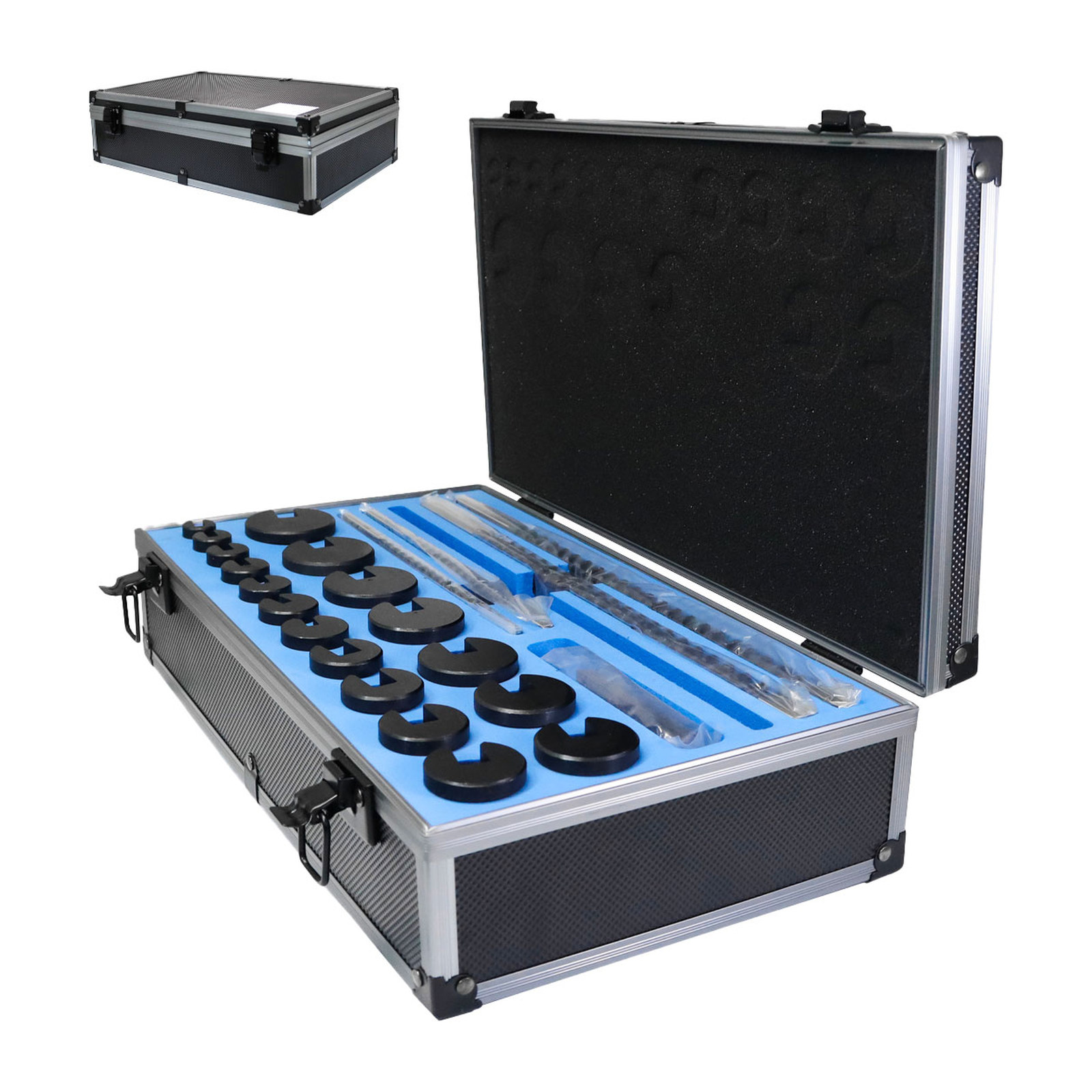 Juego de Brochas para Cuñero WESTON 1/8", 3/16", 1/4" y 3/8" - 27 Piezas