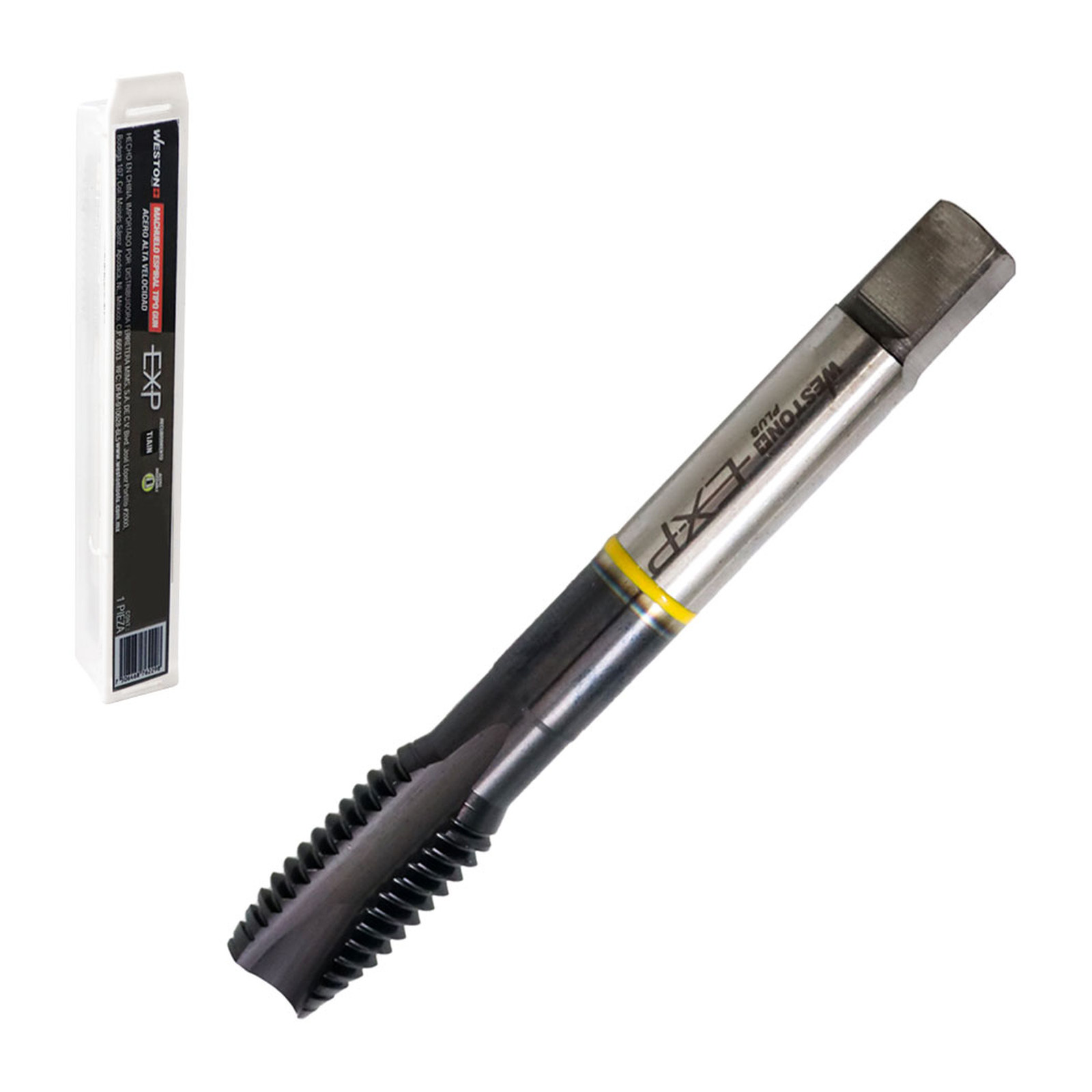 Machuelo Gun M24-1.5 con Recubrimiento TiALN para Acero Inoxidable EX-P
