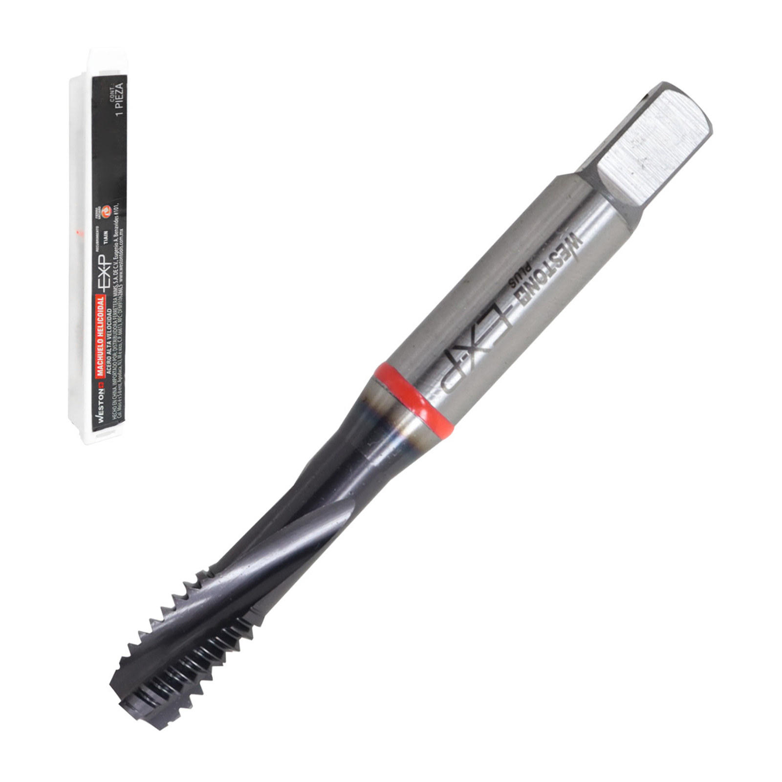 Machuelo Helicoidal 5/8"-11 con Recubrimiento TiALN para Fierro Vaciado EX-P