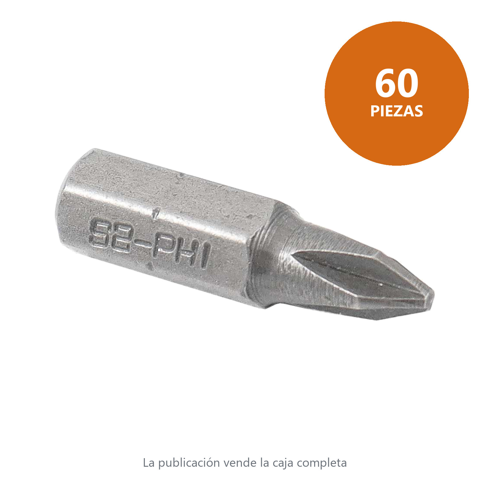 PUNTA P/DES.PHILIPS 1X1" (PRECIO POR PIEZA, EMPAQUE CJA C/60 PZS) - Imagen 3