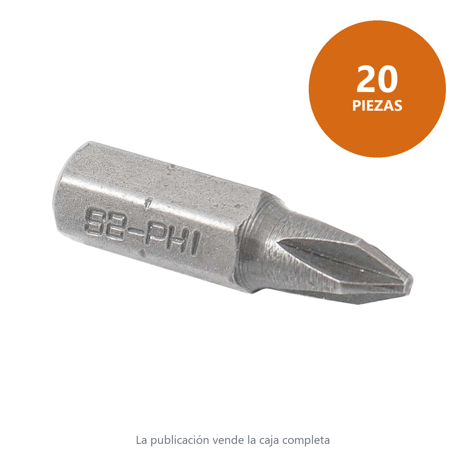 PUNTA P/DES.PHILIPS 1 X 2" (PRECIO POR PIEZA, EMPAQUE CJA C/20 PZS) - Imagen 3