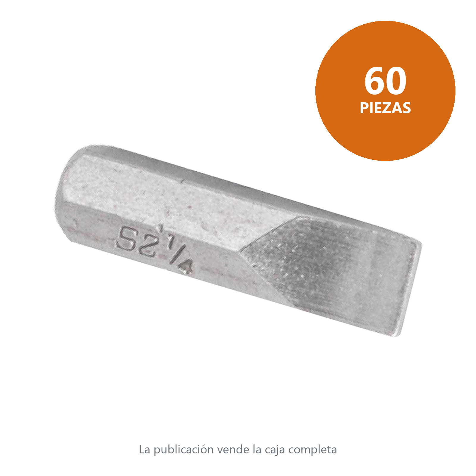 PUNTA PLANAS P/DES.1/4 X 1" (PRECIO POR PIEZA, EMPAQUE CJA C/60 PZS) - Imagen 3