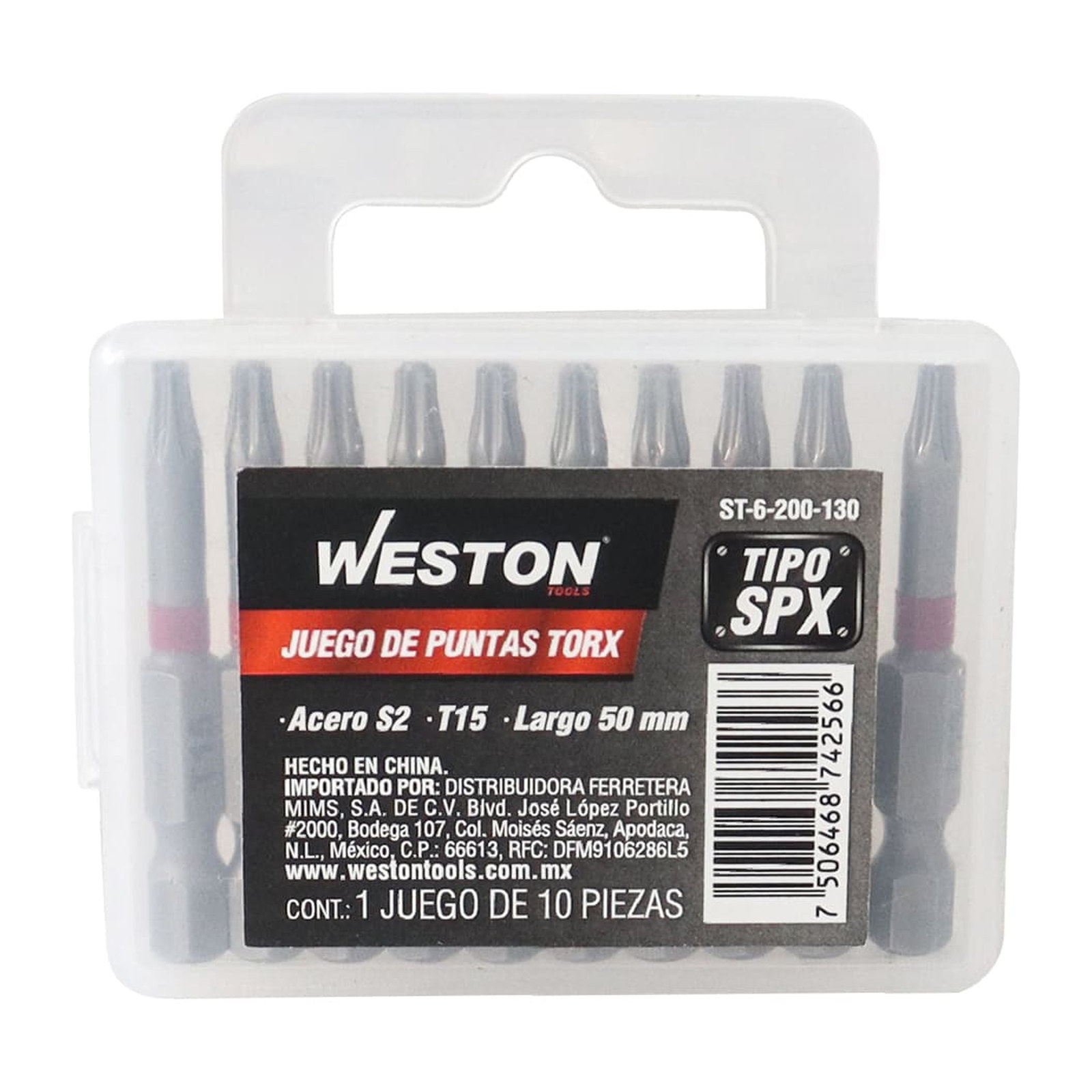 JGO. DE PUNTAS TORX T15-50MM - Imagen 4