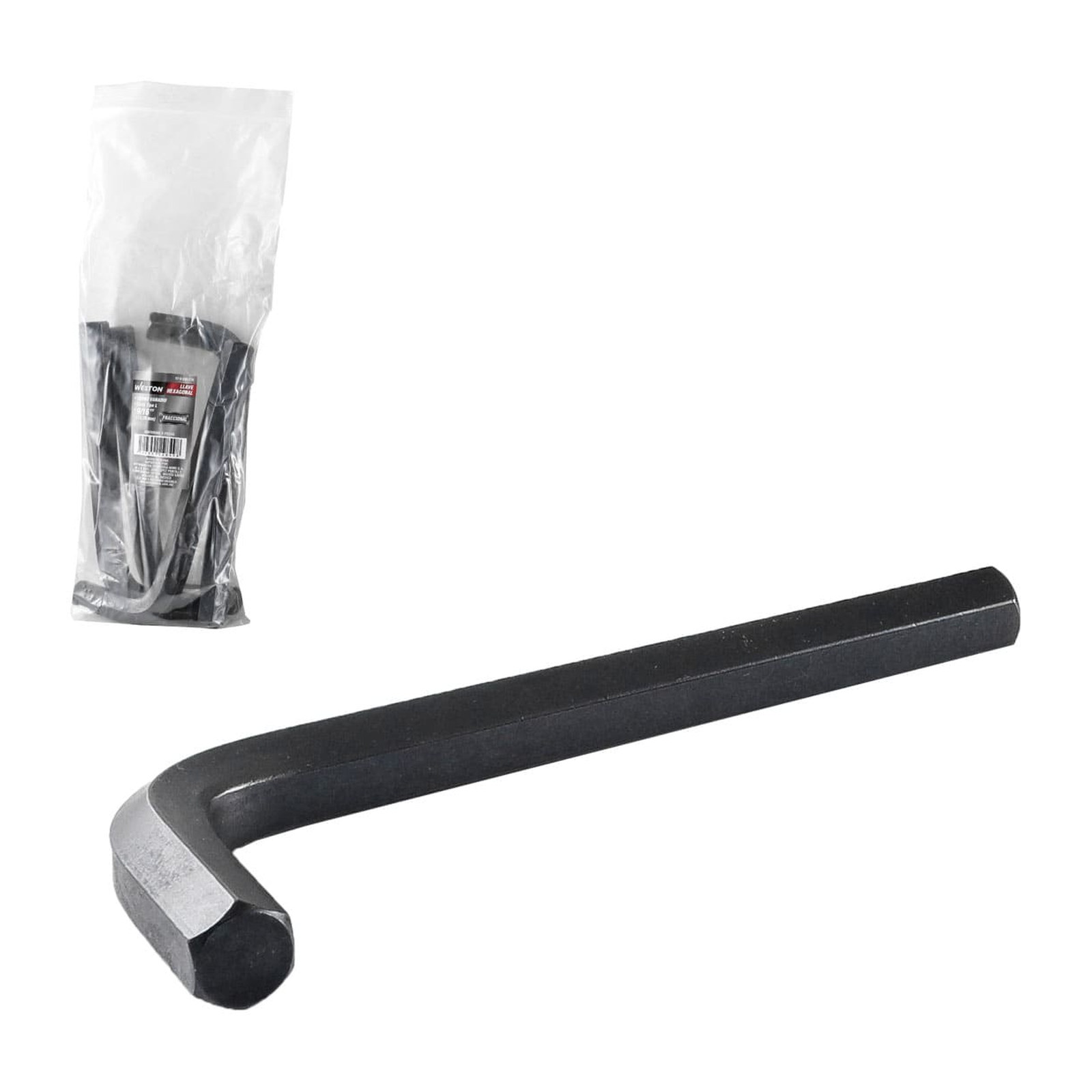 Llave Hexagonal L Corta CrV 9/16" Weston