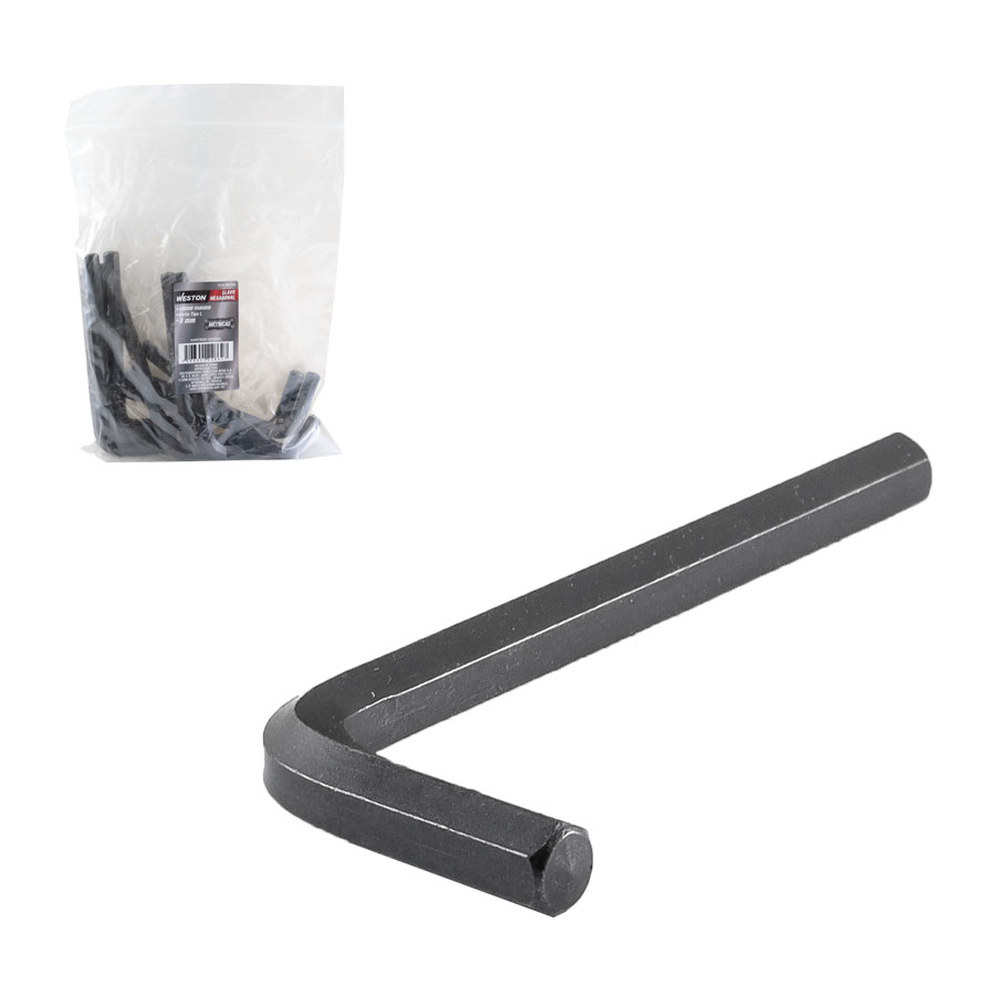 Llave Hexagonal L Corta CrV 8 mm Weston