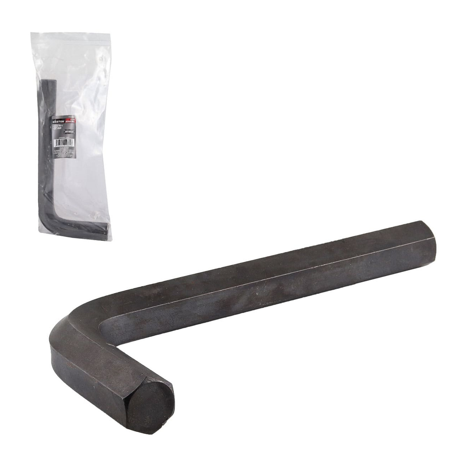 Llave Hexagonal L Corta 22 mm Weston