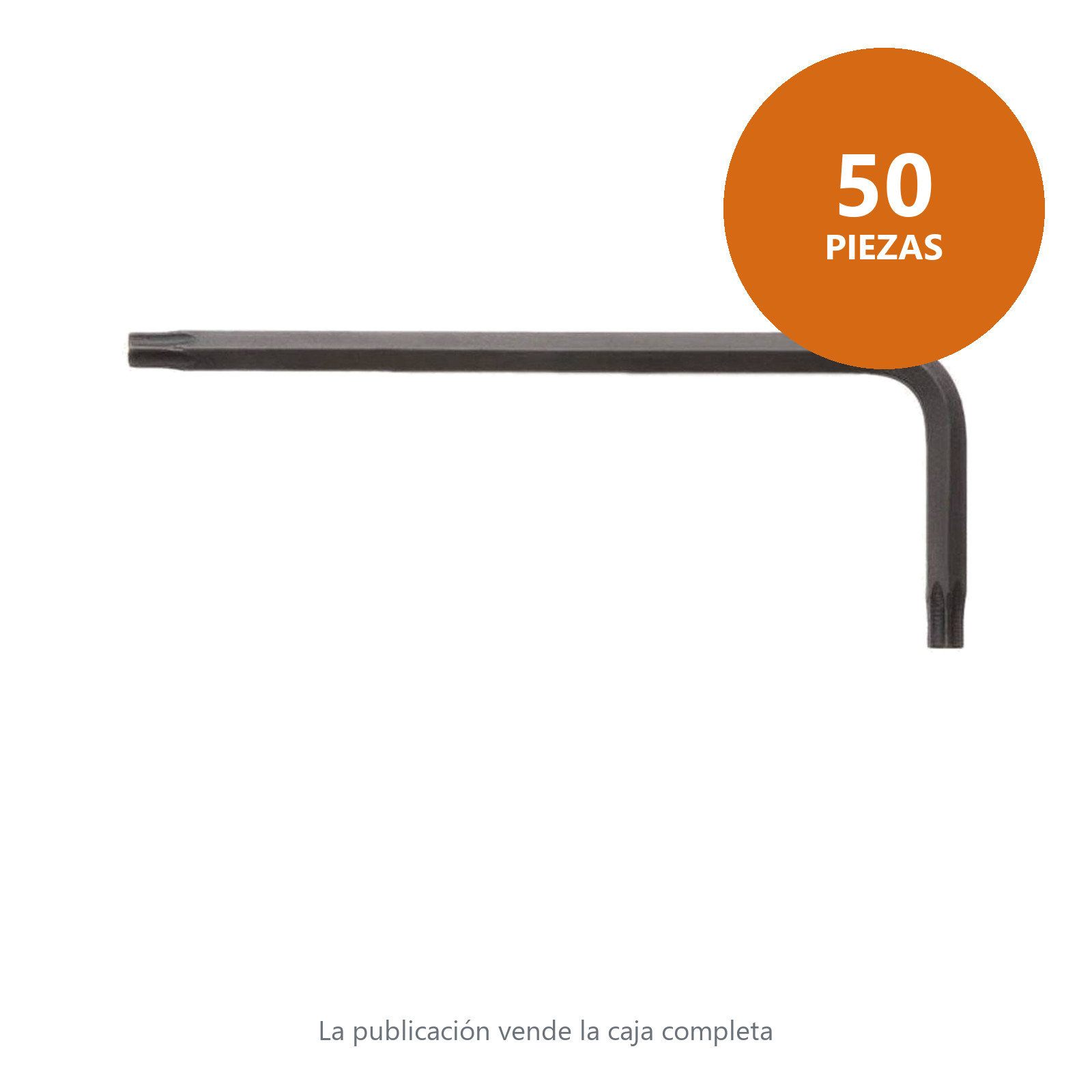 LLAVE HEX, L LARGA 5/64" (PRECIO X PZA - EMPAQUE C/50 PZAS) - Imagen 2