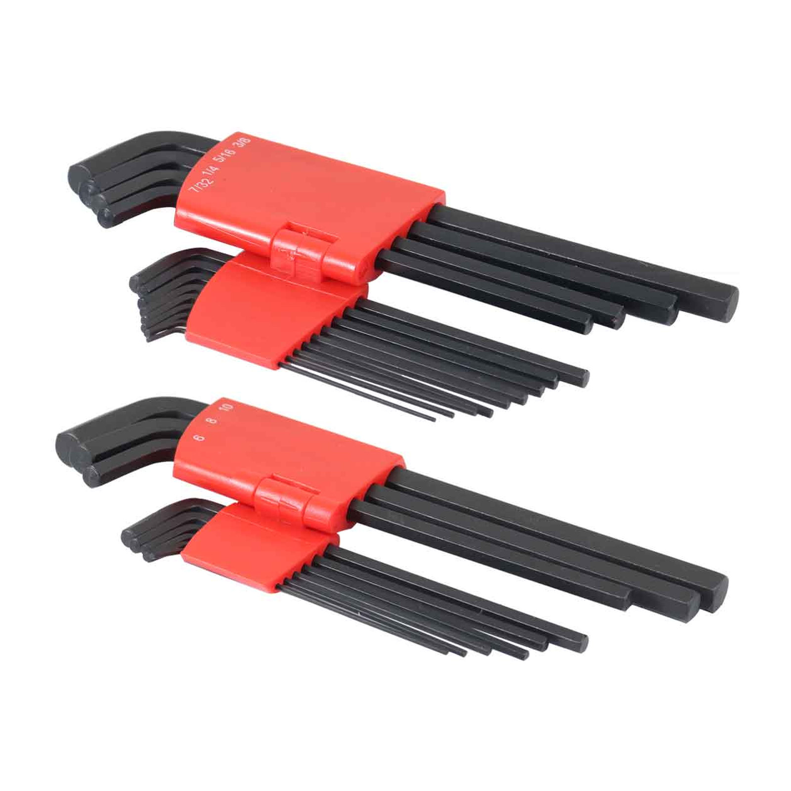 JUEGO DE 22 LLAVES HEX LARGAS  CRV 1.5 A 10MM / 0.05" A 3/8" - Imagen 2