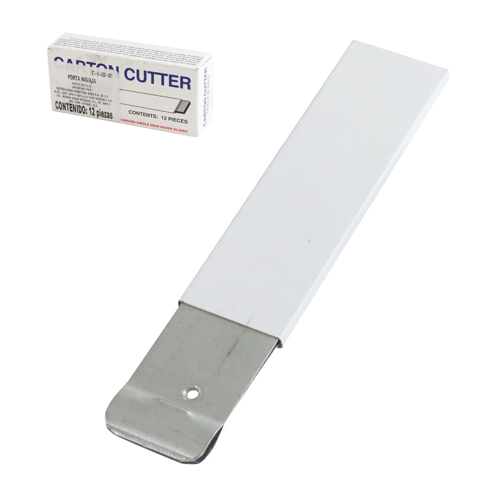 Porta Navaja de Un Filo Completo US Blade (Caja con 12 piezas)