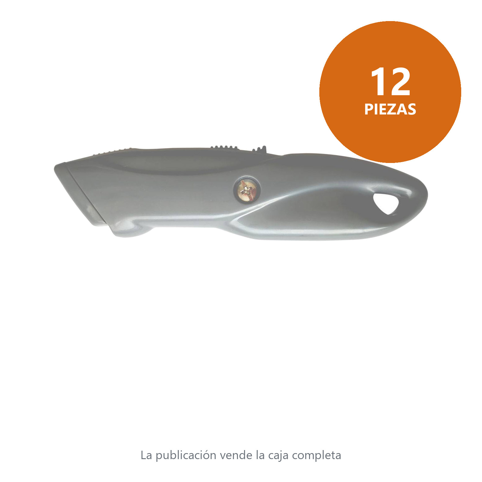 NAVAJA DE PLASTICO ABS CUCHILLA 19MM - Imagen 2