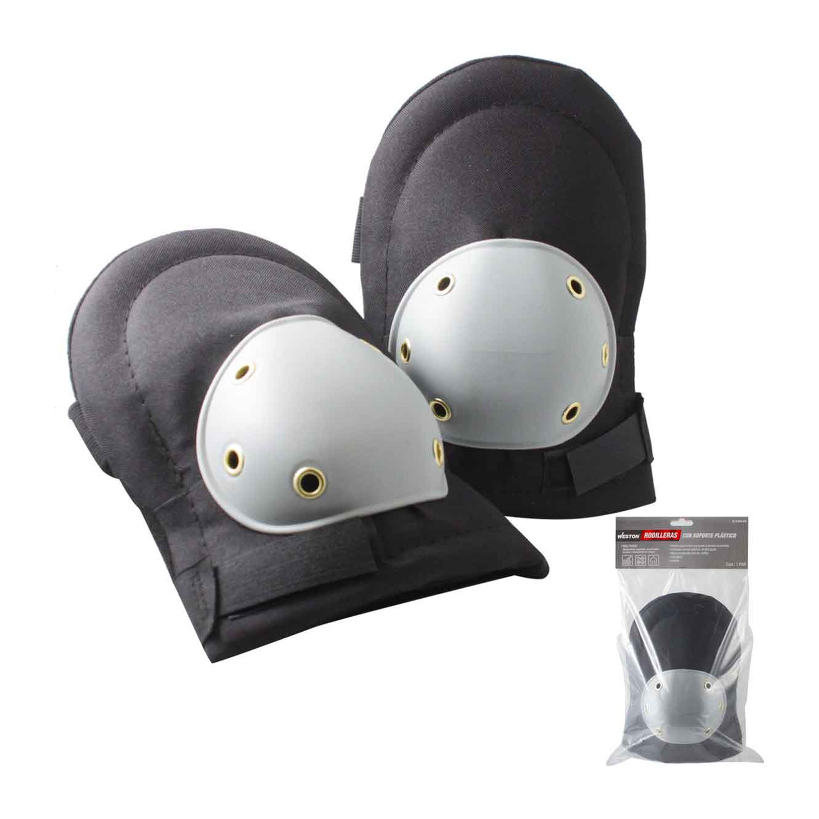 Rodilleras con Soporte Plástico Weston