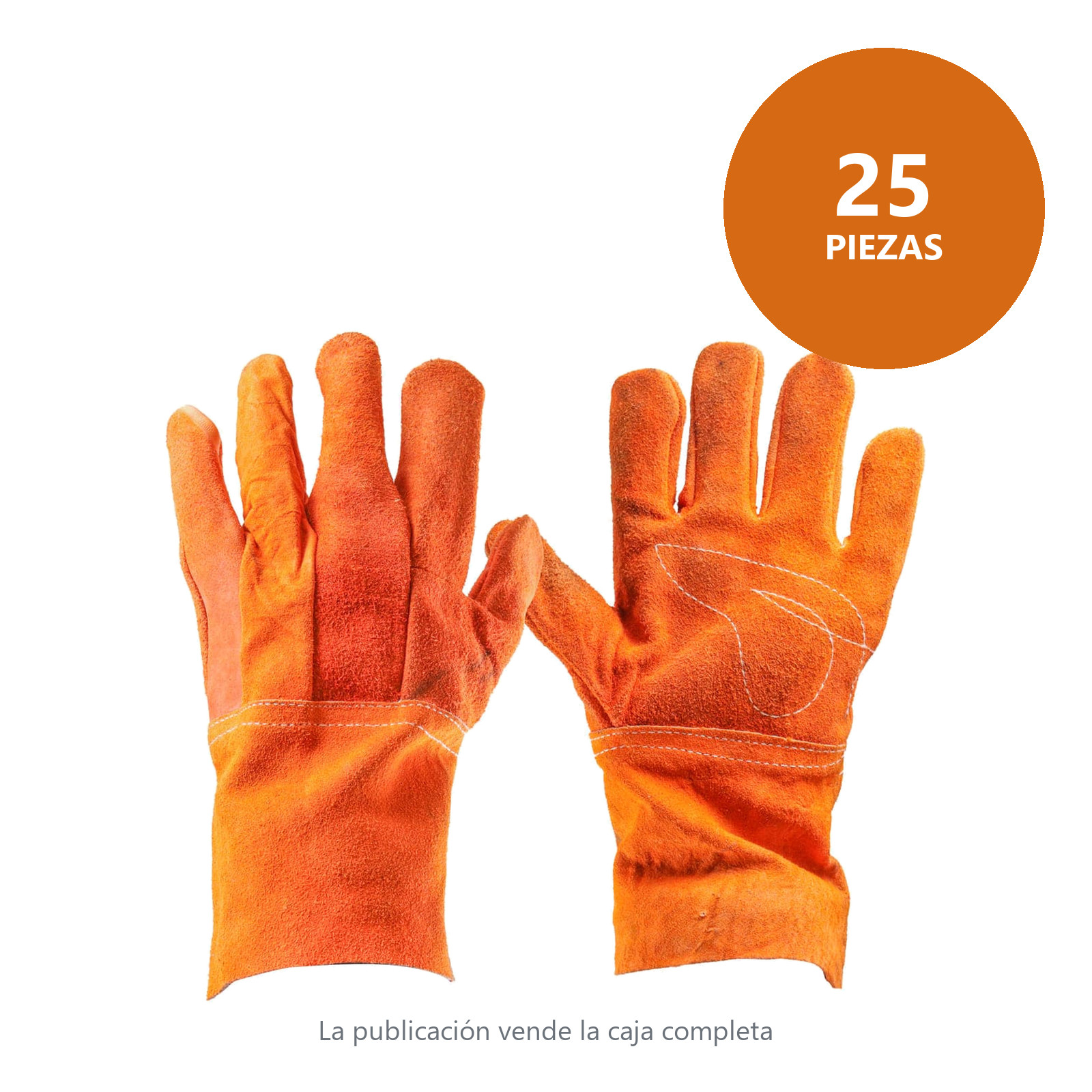 GUANTE DE CARNAZA LARGO (Precio x par - Empaque c/25 pares) - Imagen 2