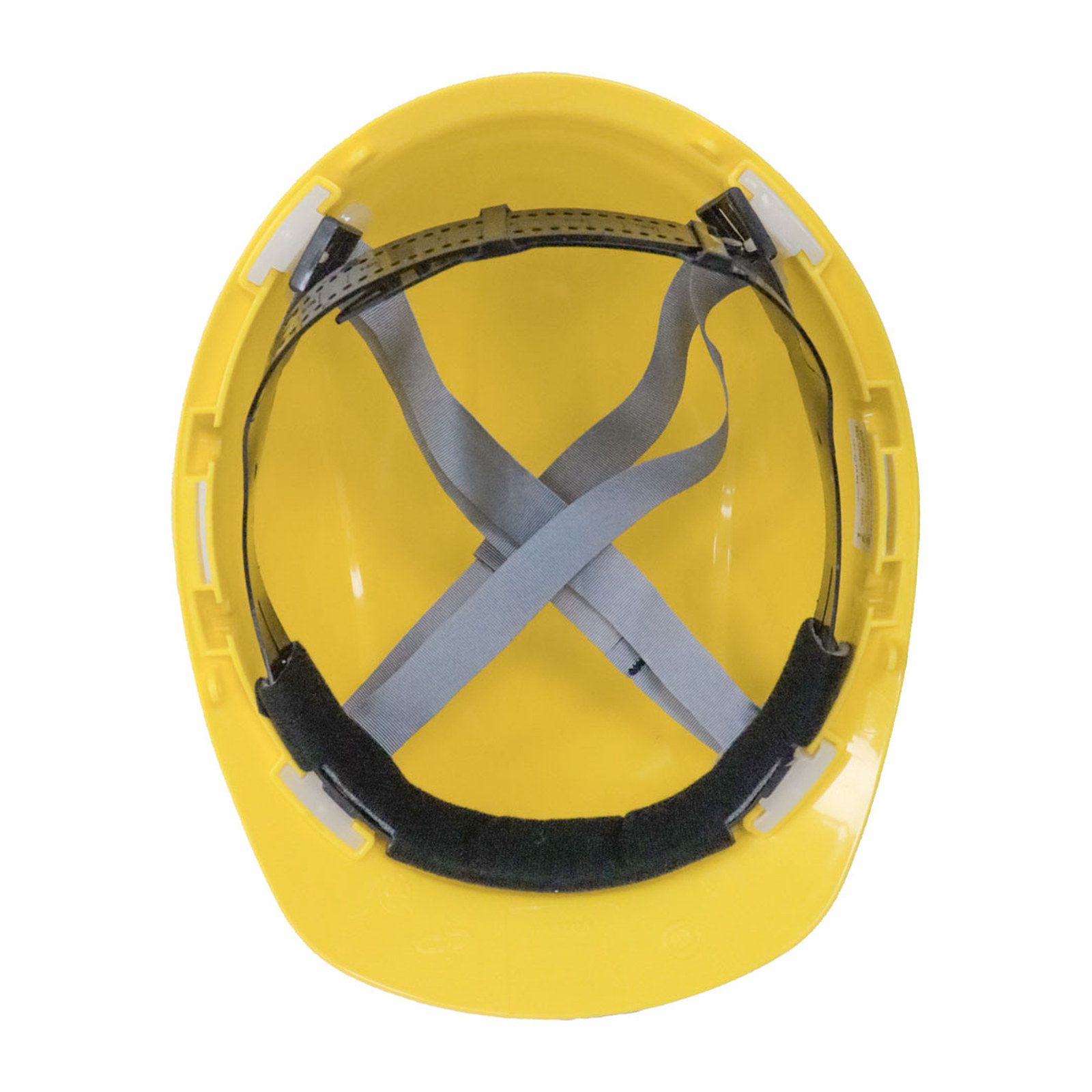 CASCO DE SEGURIDAD TIPO CACHUCHA CON AJUSTE DE INTERVALOS AMARILLO - Imagen 3