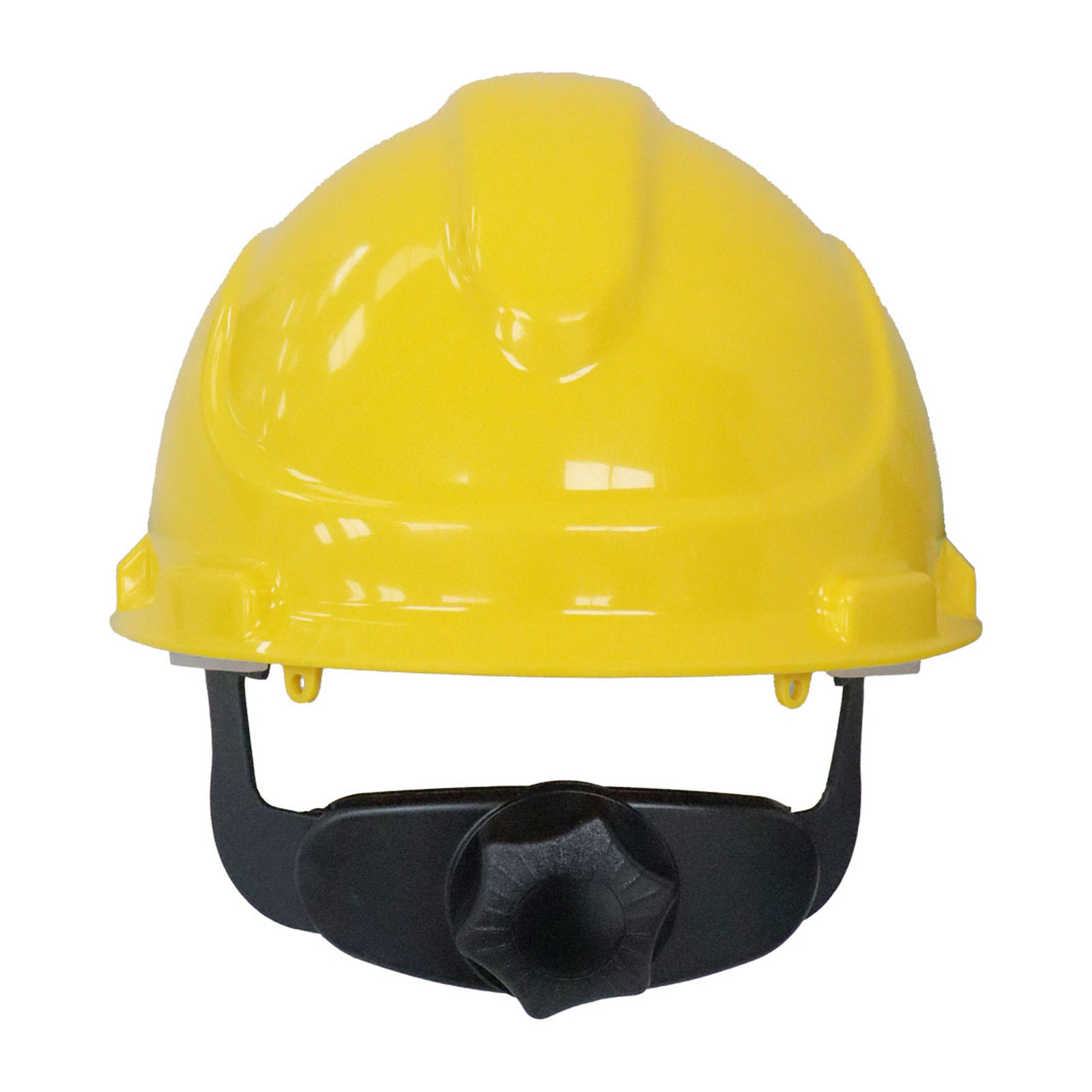 CASCO DE SEGURIDAD TIPO CACHUCHA C/MATRACA AMARILLO - Imagen 2