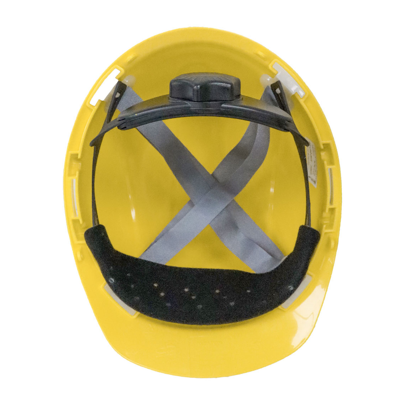 CASCO DE SEGURIDAD TIPO CACHUCHA C/MATRACA AMARILLO - Imagen 3