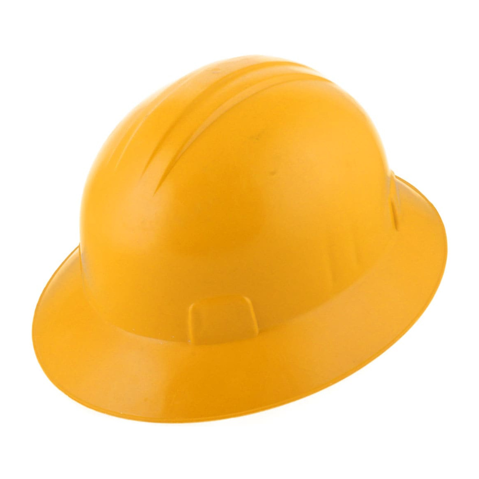 Casco de Seguridad Ala Ancha con Ajuste de Intervalos Amarillo Weston