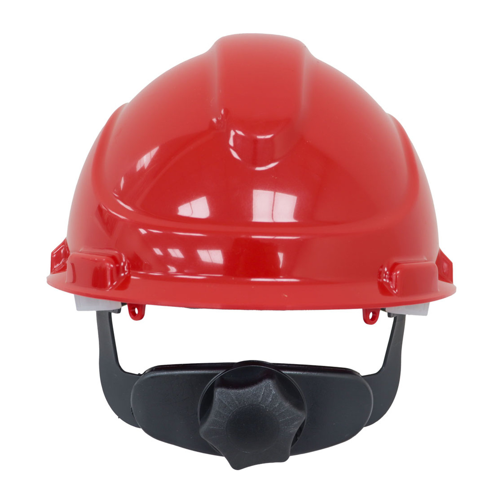 CASCO DE SEGURIDAD TIPO CACHUCHA C/MATRACA ROJO - Imagen 2