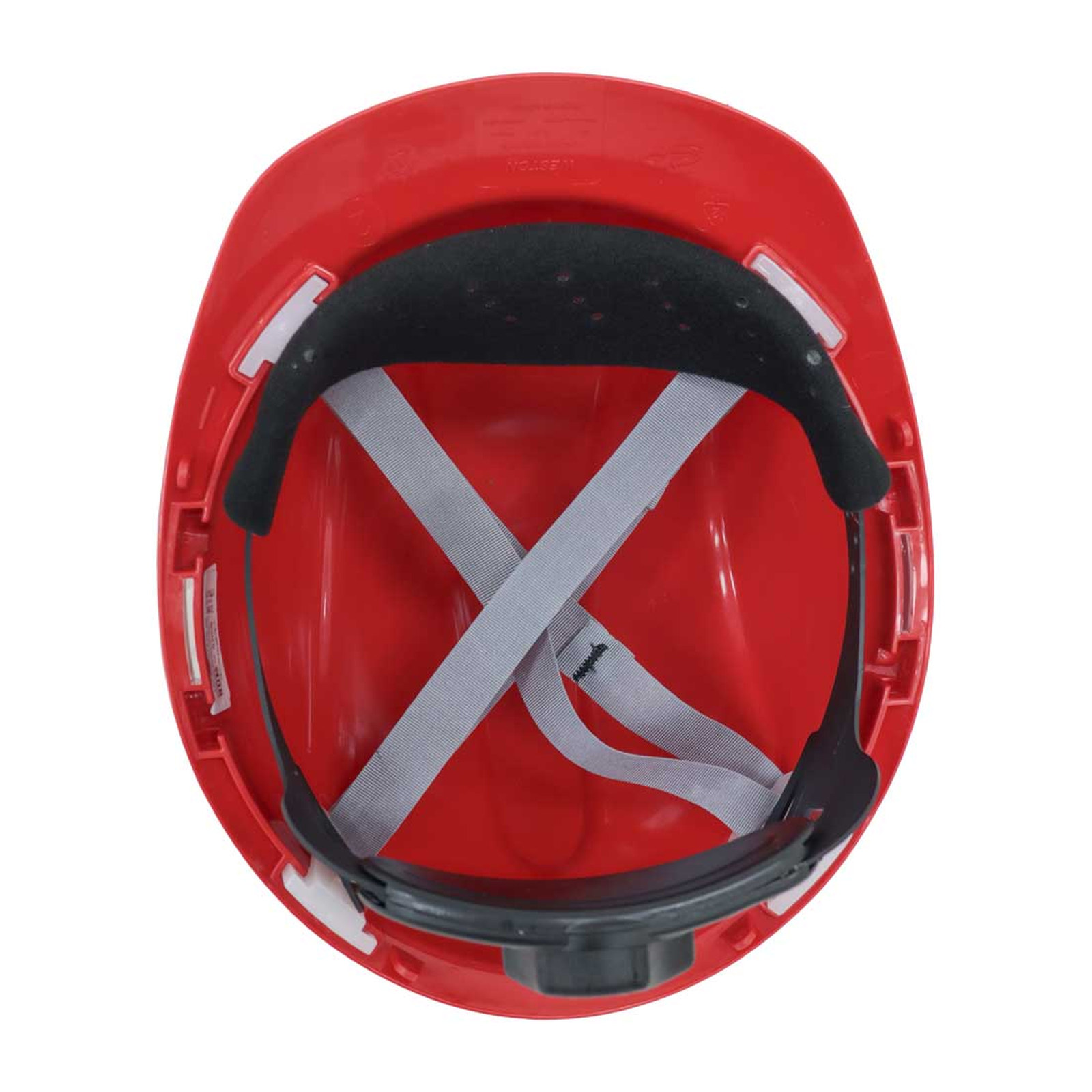 CASCO DE SEGURIDAD TIPO CACHUCHA C/MATRACA ROJO - Imagen 3