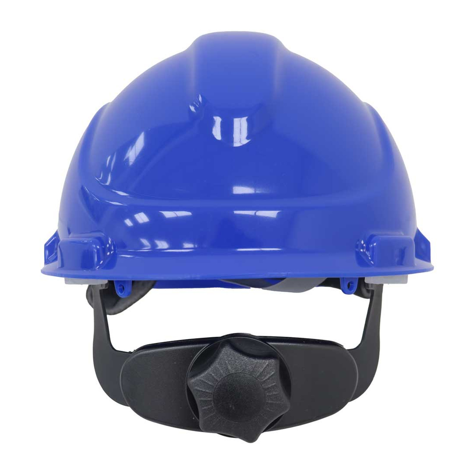 CASCO DE SEGURIDAD TIPO CACHUCHA C/MATRACA AZUL - Imagen 2