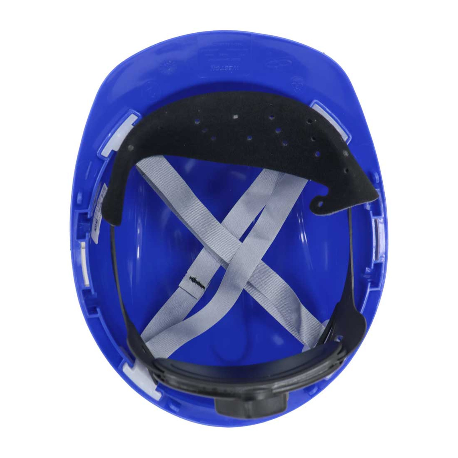 CASCO DE SEGURIDAD TIPO CACHUCHA C/MATRACA AZUL - Imagen 3