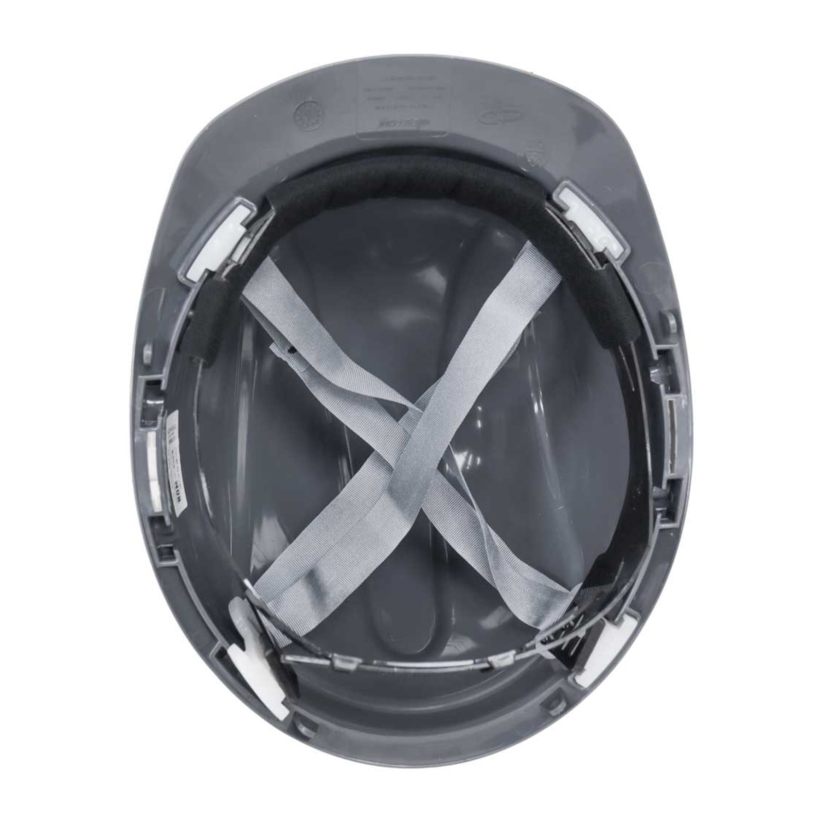 CASCO DE SEGURIDAD TIPO CACHUCHA CON AJUSTE DE INTERVALOS GRIS - Imagen 3