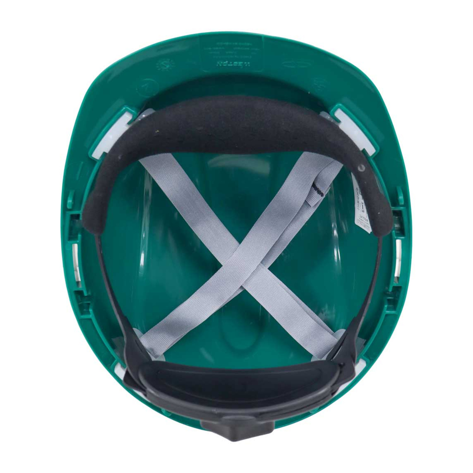 CASCO DE SEGURIDAD TIPO CACHUCHA C/MATRACA VERDE - Imagen 3
