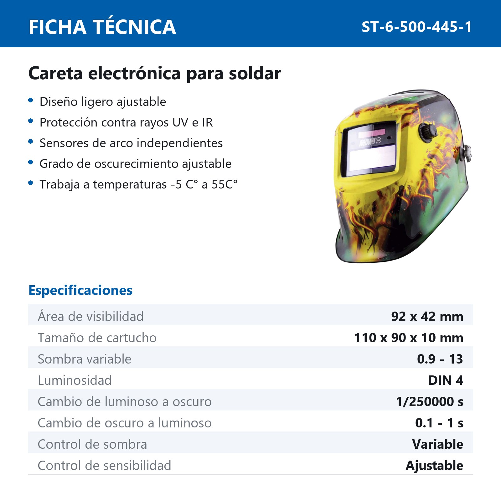 CARETA MIMS DRAGON SENCILLO - Imagen 3
