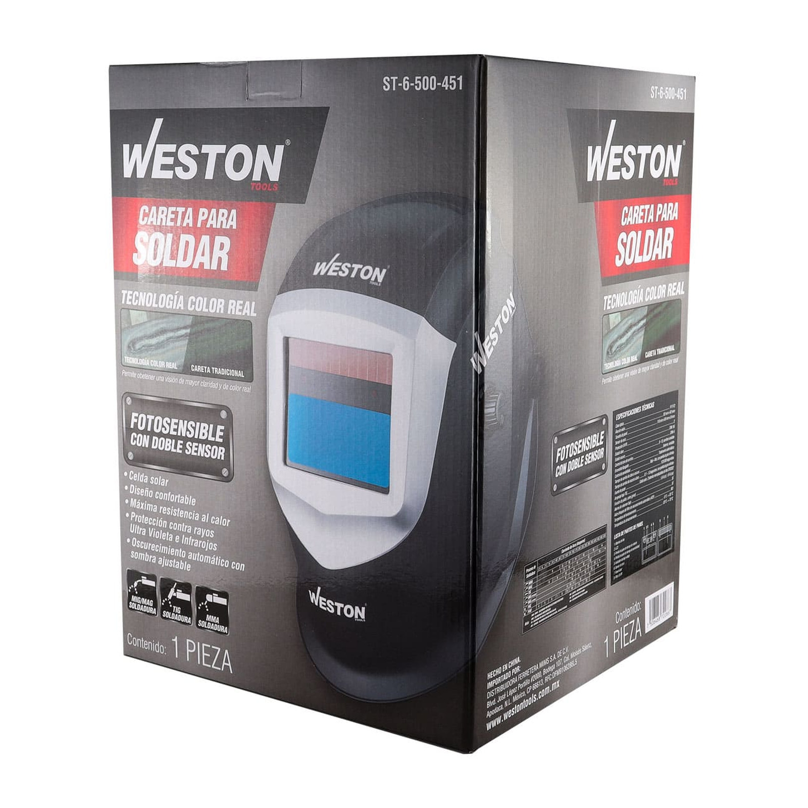 CARETA P/SOLDAR ELECT. TRUE COLOR - Imagen 4