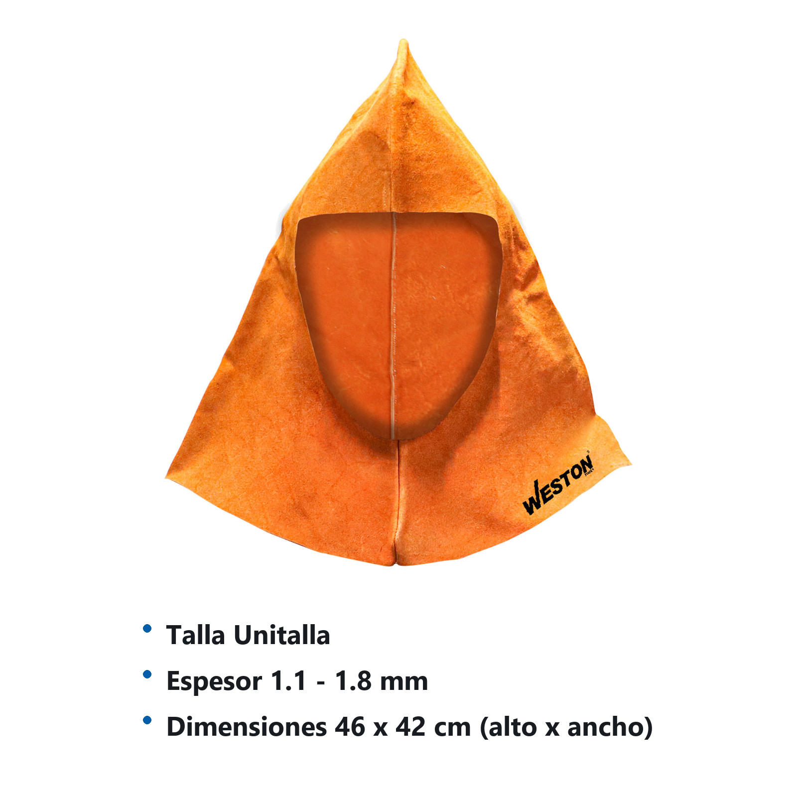 CAPUCHA PARA SOLDADOR DE CARNAZA USO RUDO UNITALLA - Imagen 2