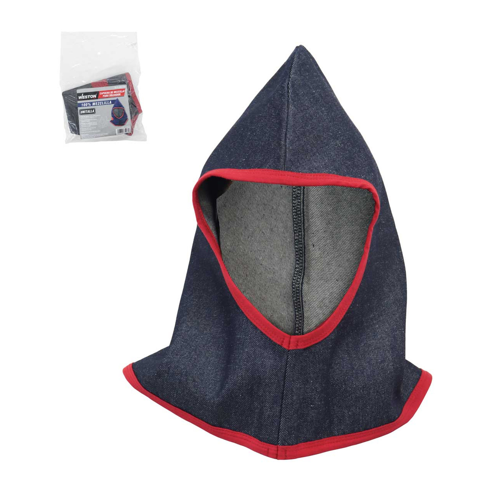 Capucha para Soldador de Mezclilla Unitalla Weston