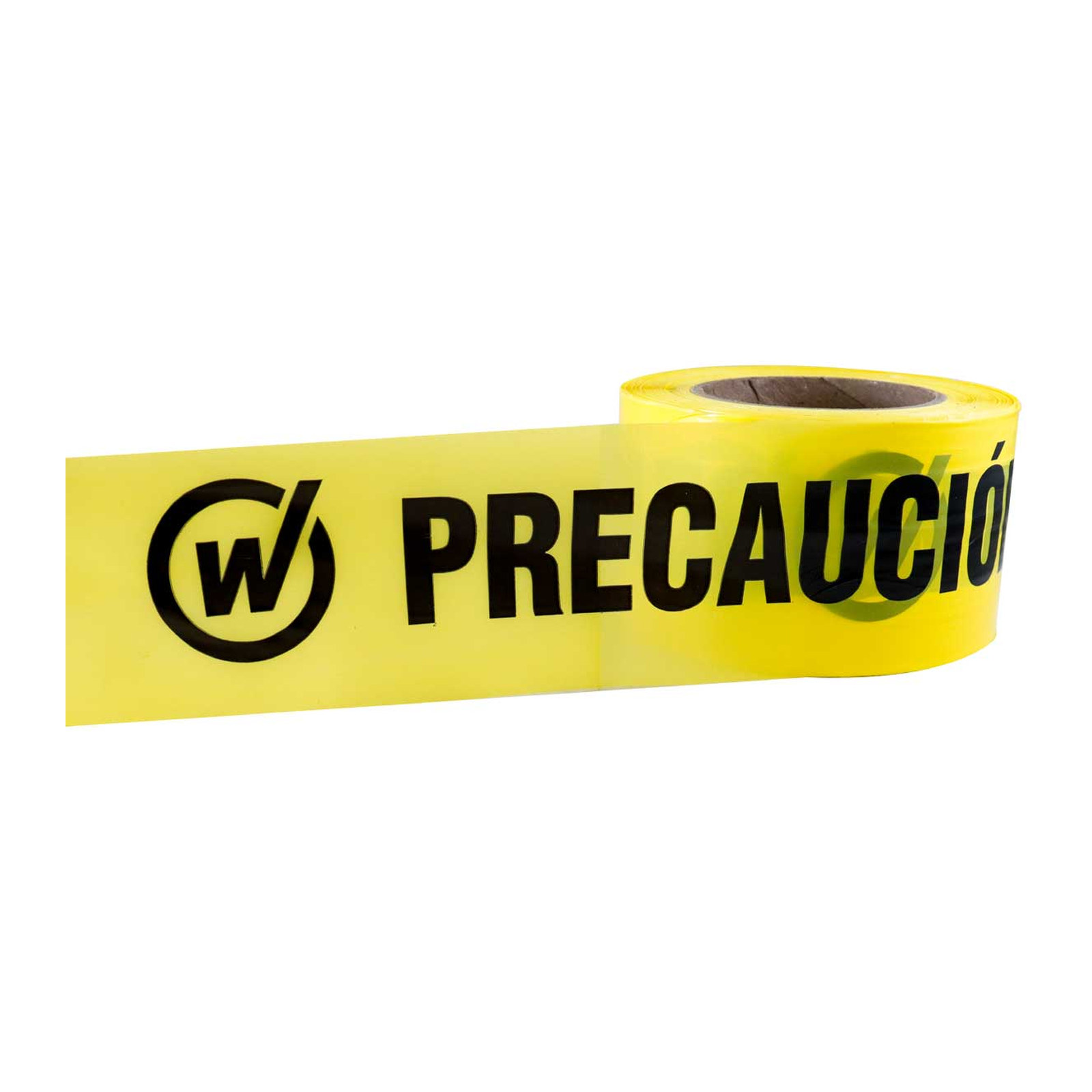 CINTA AMARILLA LEYENDA PRECAUCION (EMPAQUE C/5 PZAS - PRECIO X PIEZA) - Imagen 2