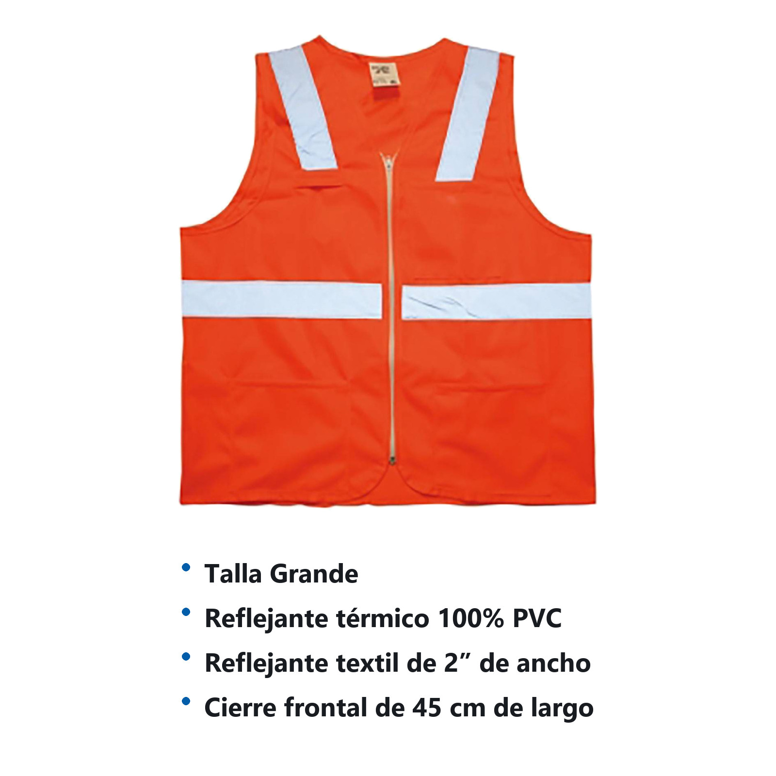 CHALECO ALTA VISIBILIDAD TALLA G - Imagen 2
