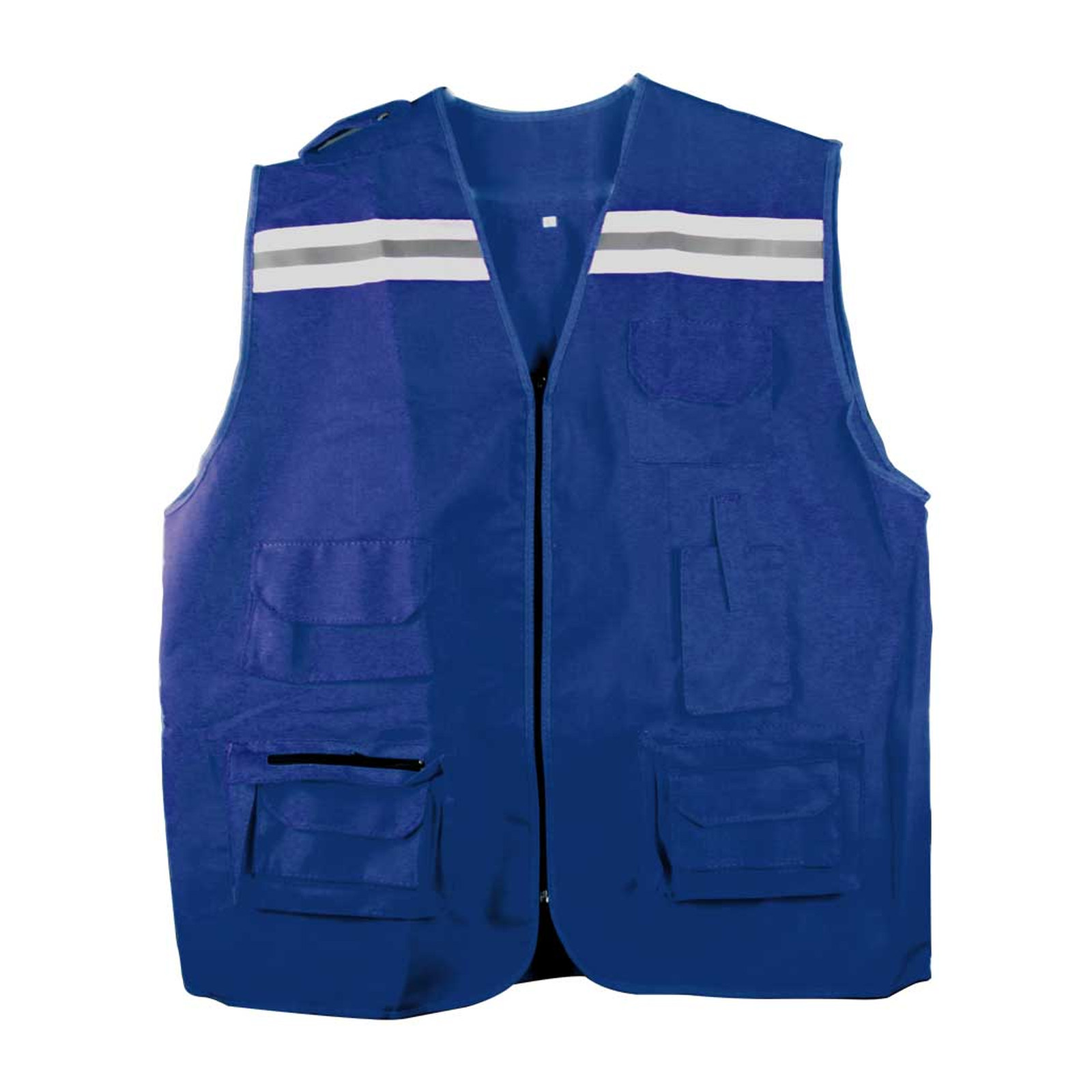 Chaleco de Seguridad G-Max Azul Marino Talla XL Weston