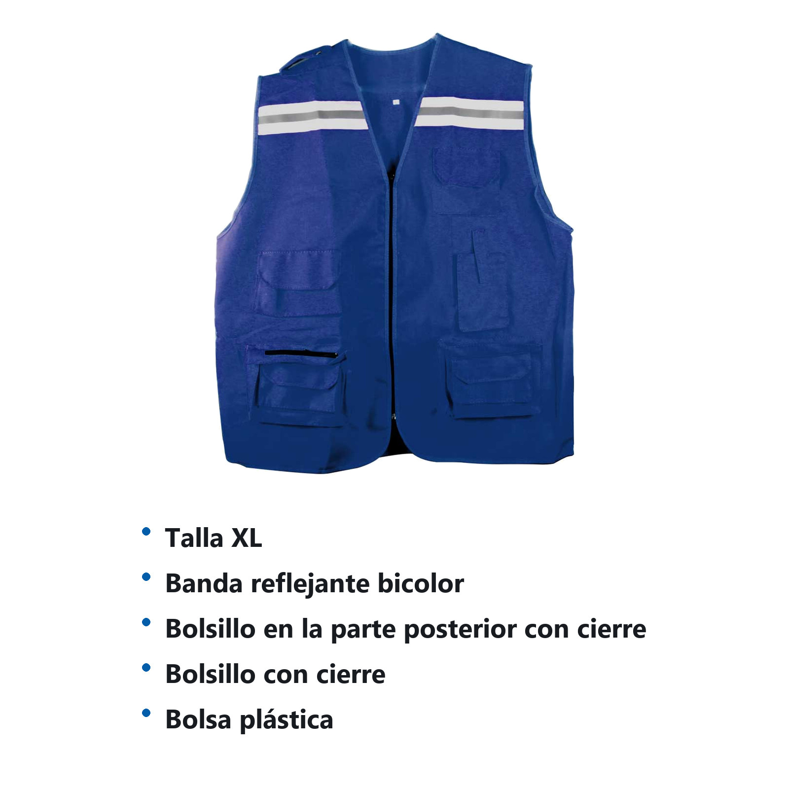 CHALECO G-MAX AZUL MARINO XL - Imagen 3