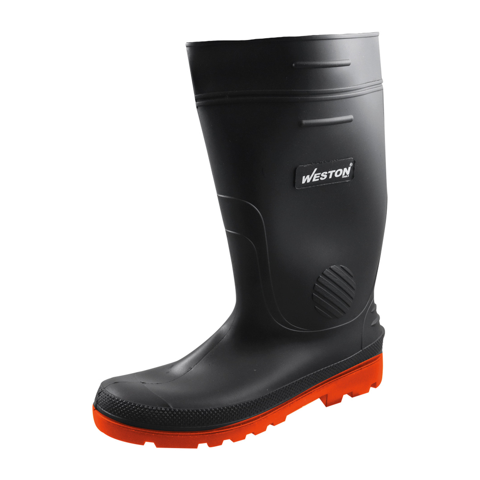 Bota Industrial Suela Roja con Casquillo Talla 25 Weston