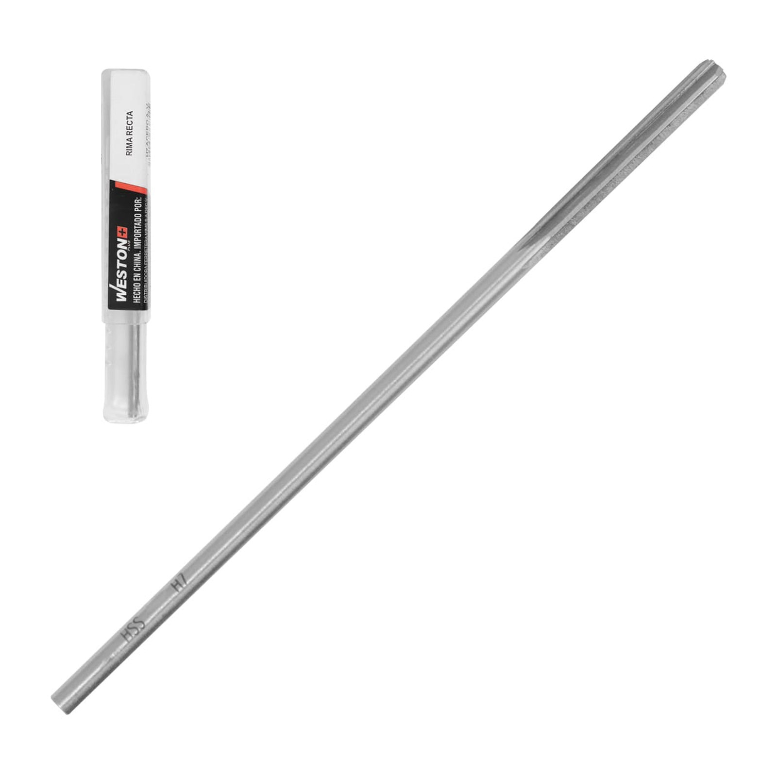 Rima de Máquina Flauta Recta AAV H7 1/8" Weston Plus