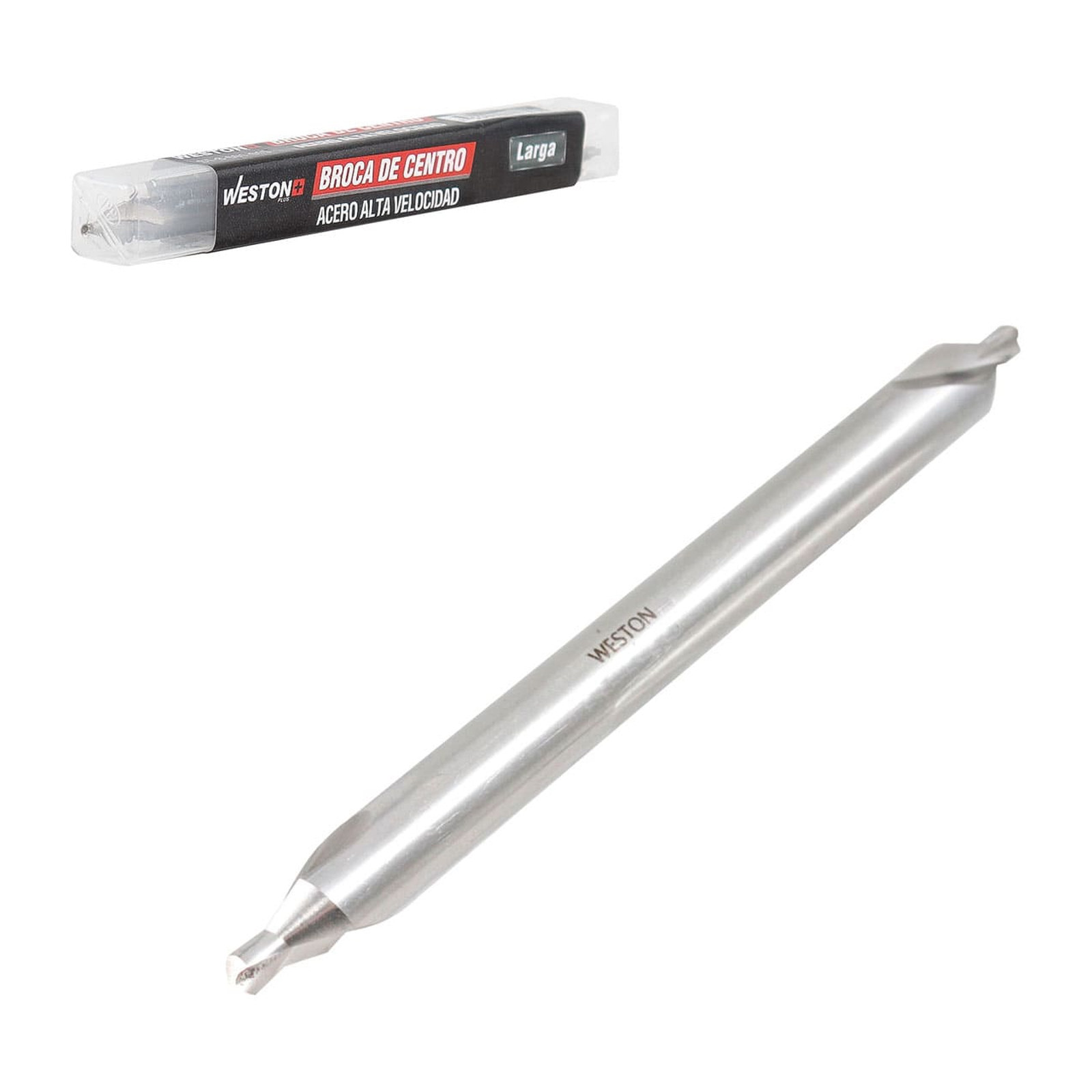 Broca de Centro 60° Larga HSS-M2 No.5 x 6" Weston Plus