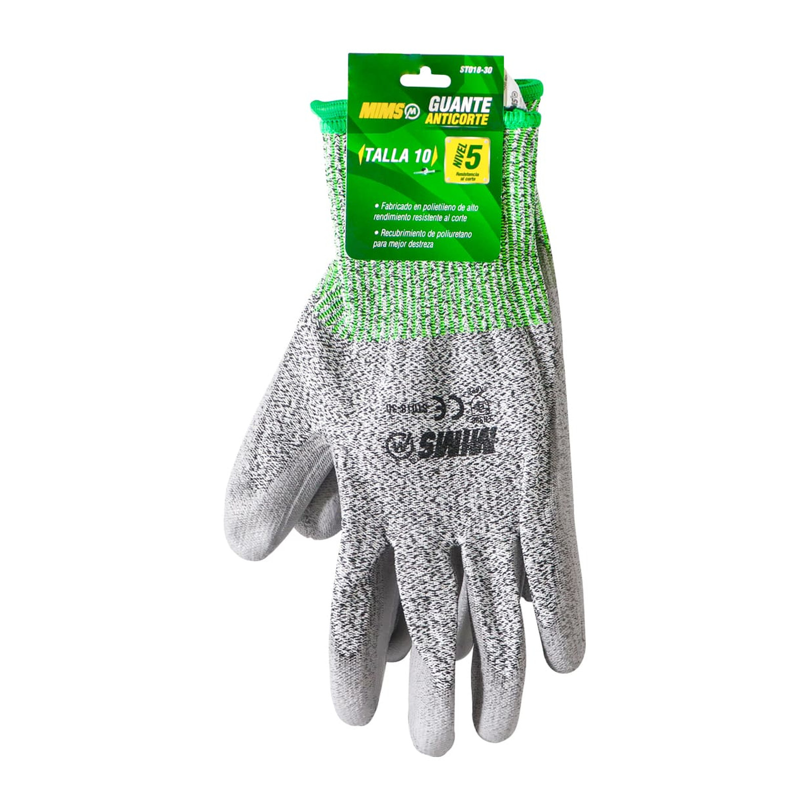 GUANTE ANTICORTE MIMS NIVEL 5 TALLA 10 (Precio x par - Empaque c/10 pares) - Imagen 3
