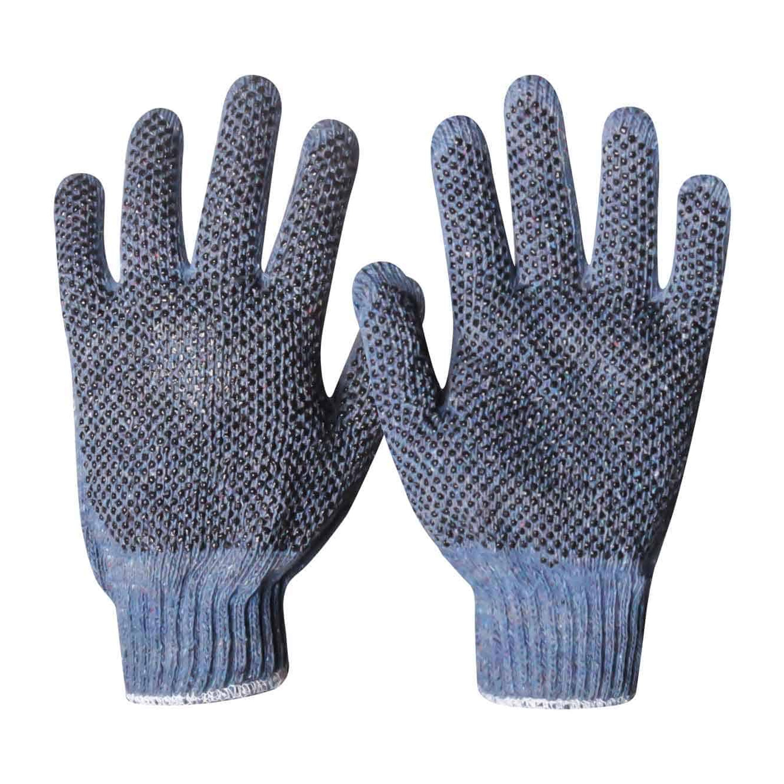 Guante de Algodón Multicolor con Puntos de PVC Unitalla WESTON (Par)