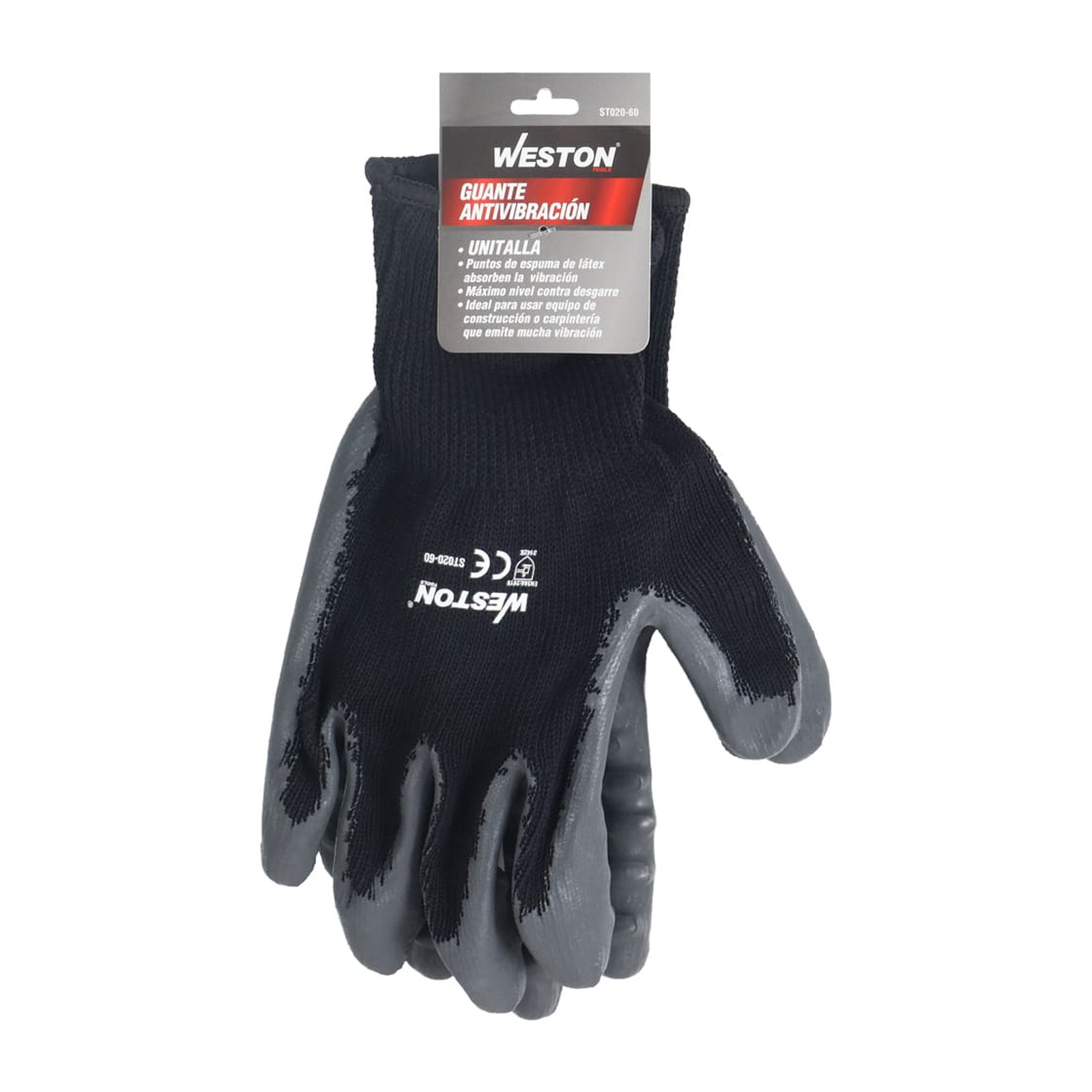 GUANTE ANTI VIBRACION UNITALLA (Precio x par - Empaque c/10 pares) - Imagen 2