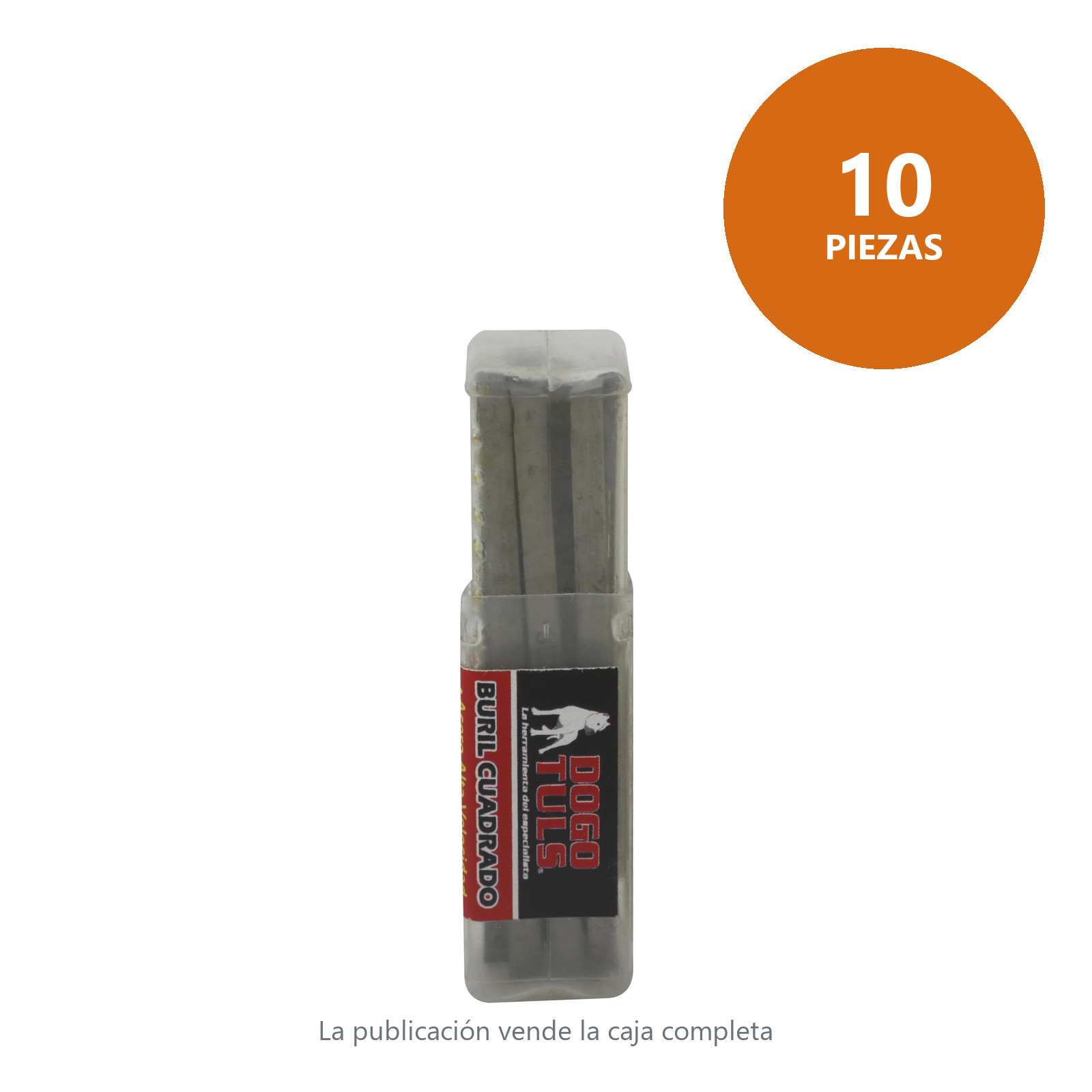 BURIL CUADRADO AAV 5% COBALTO 1/8" x 2-1/2" - Imagen 2