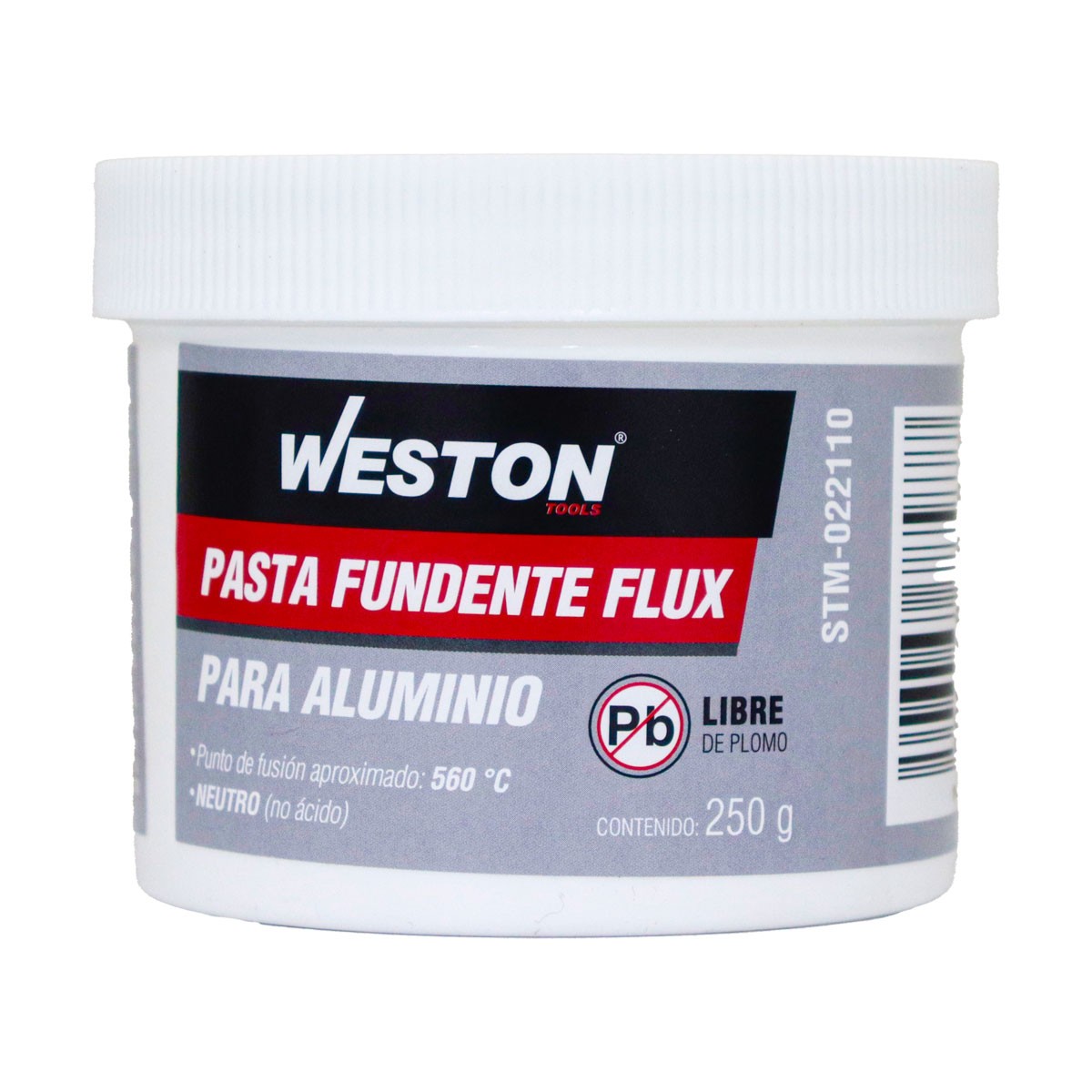 Pasta Fundente Flux para Aluminio Weston Bote 250 g